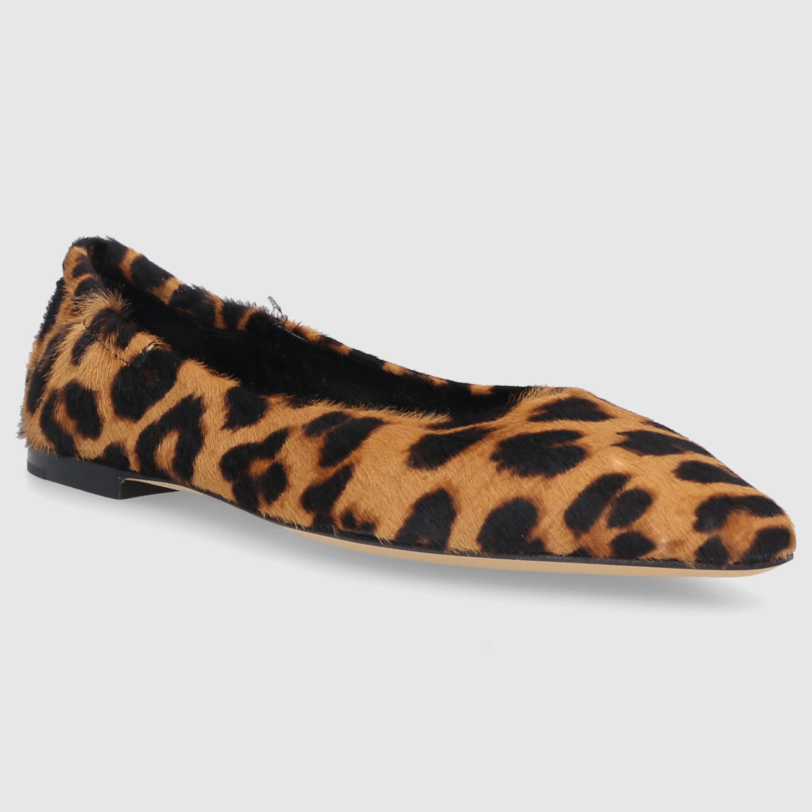 Pomme D`OR Damen Ballerinas 1000U BRAUN-KOMBI
