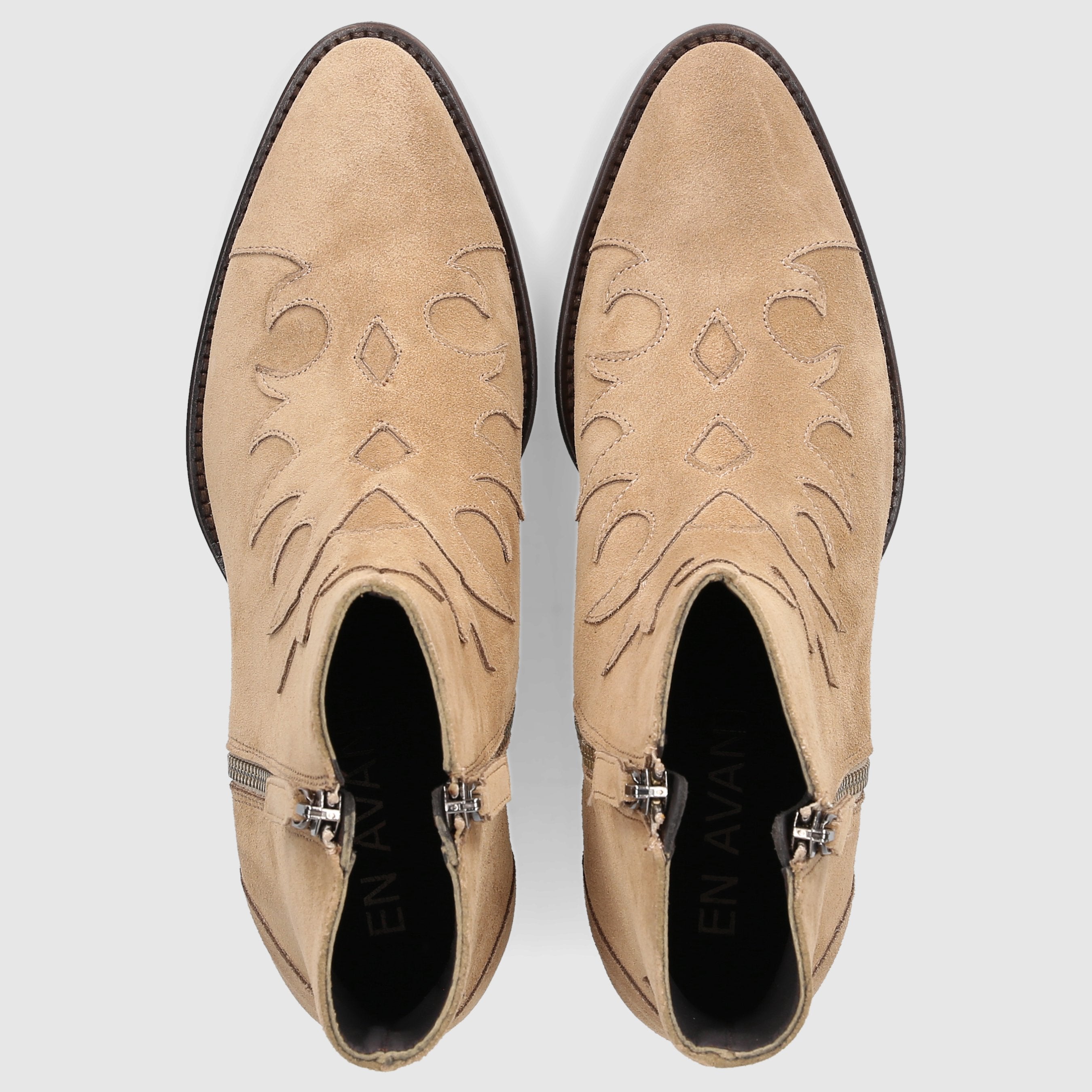 EN AVANT Damen Stiefeletten 702 HL BRAUN