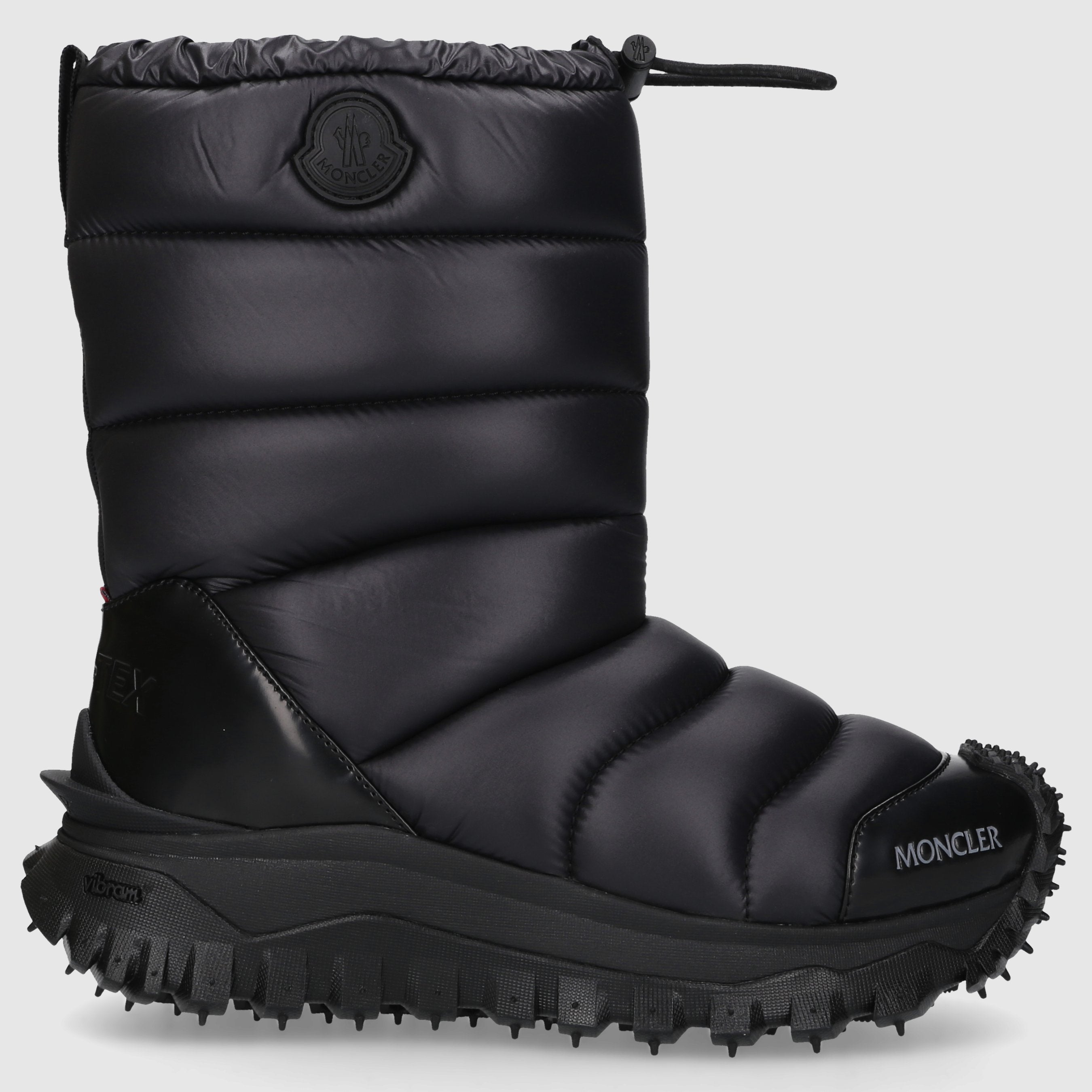 Moncler Damen Snowboots TRAILGRIP APRES HIGH Polyamid schwarz