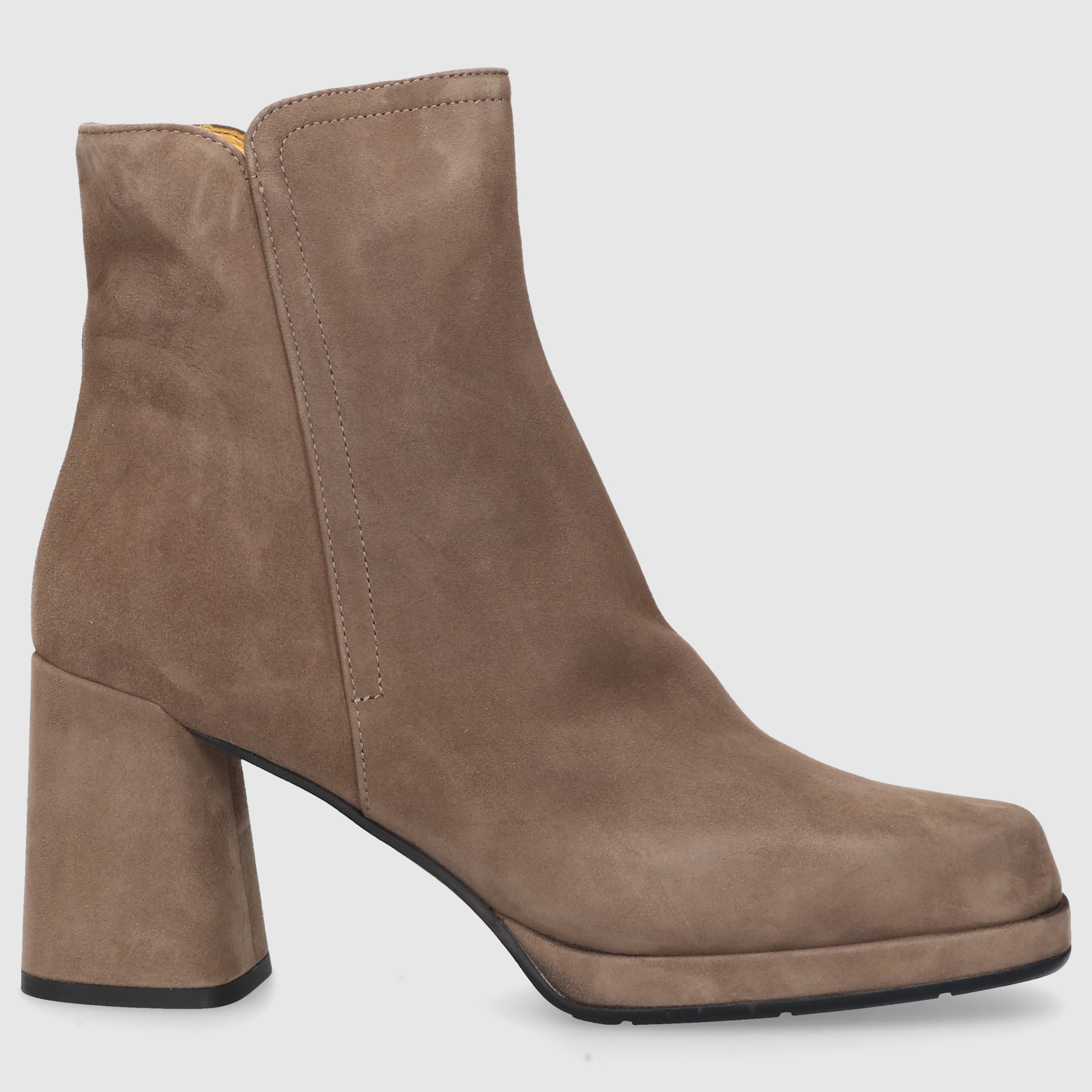 EN AVANT Damen Stiefeletten TL68 Veloursleder taupe
