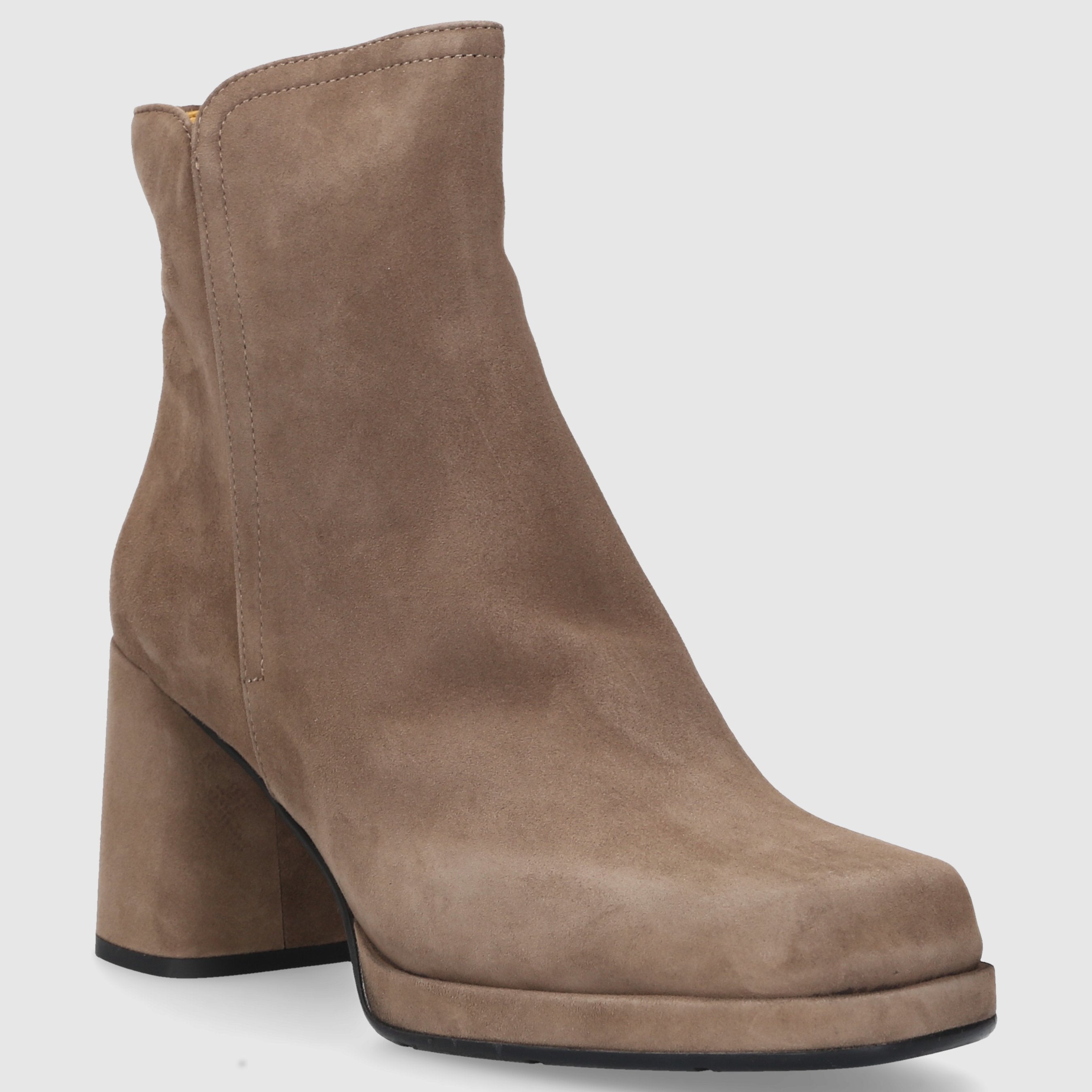 EN AVANT Damen Stiefeletten TL68 Veloursleder taupe
