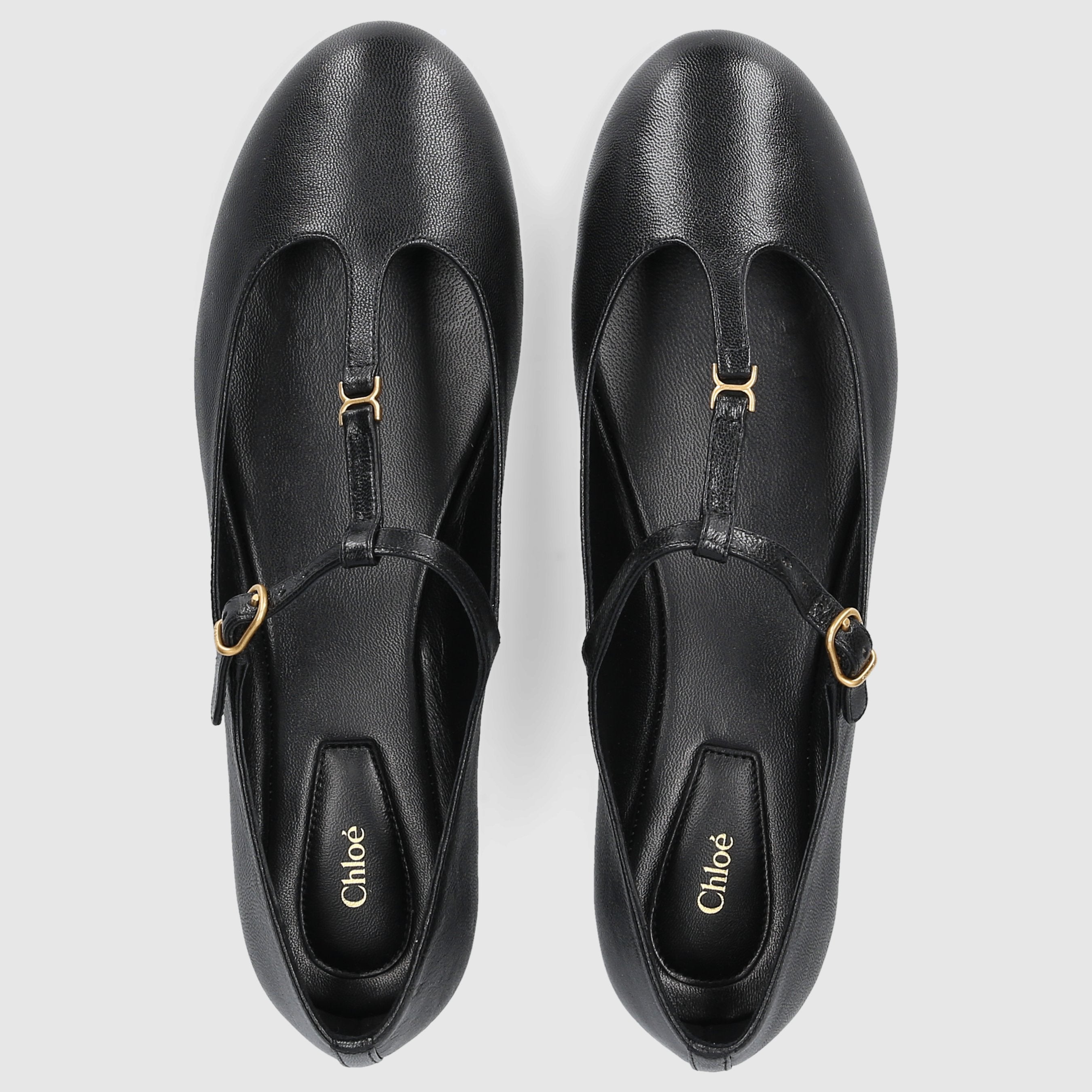 Chloé W BALLERINAS CHC24A02NNP001 Black