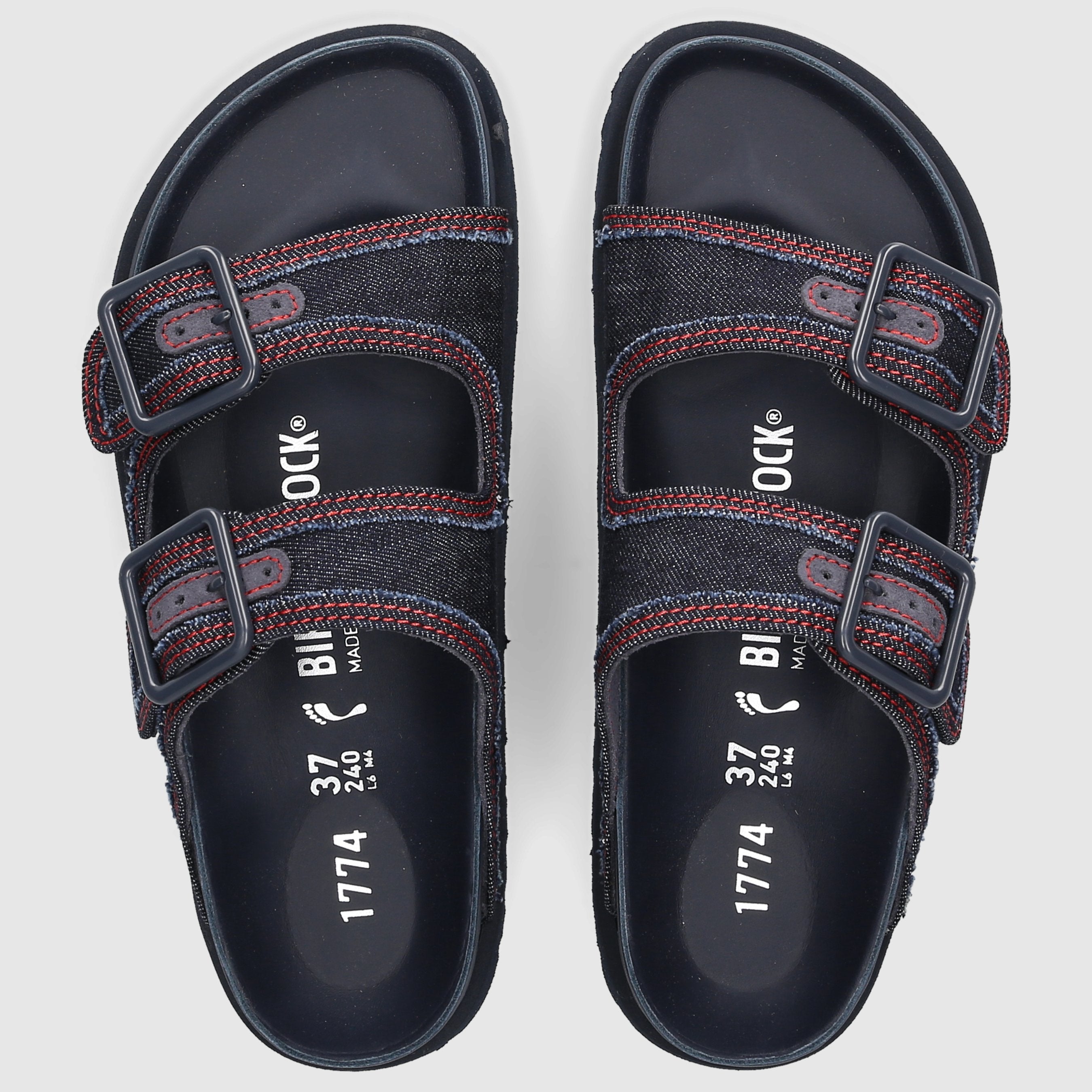 Birkenstock W SANDALS FLAT 1028850EXQ Blue