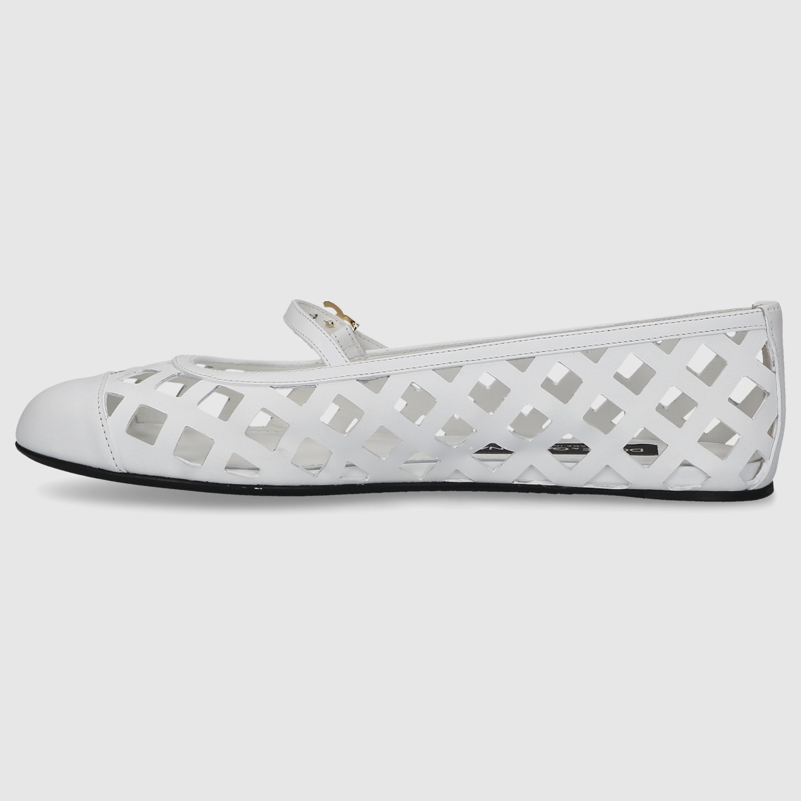 Dolce & Gabbana W BALLERINAS CB0216 White