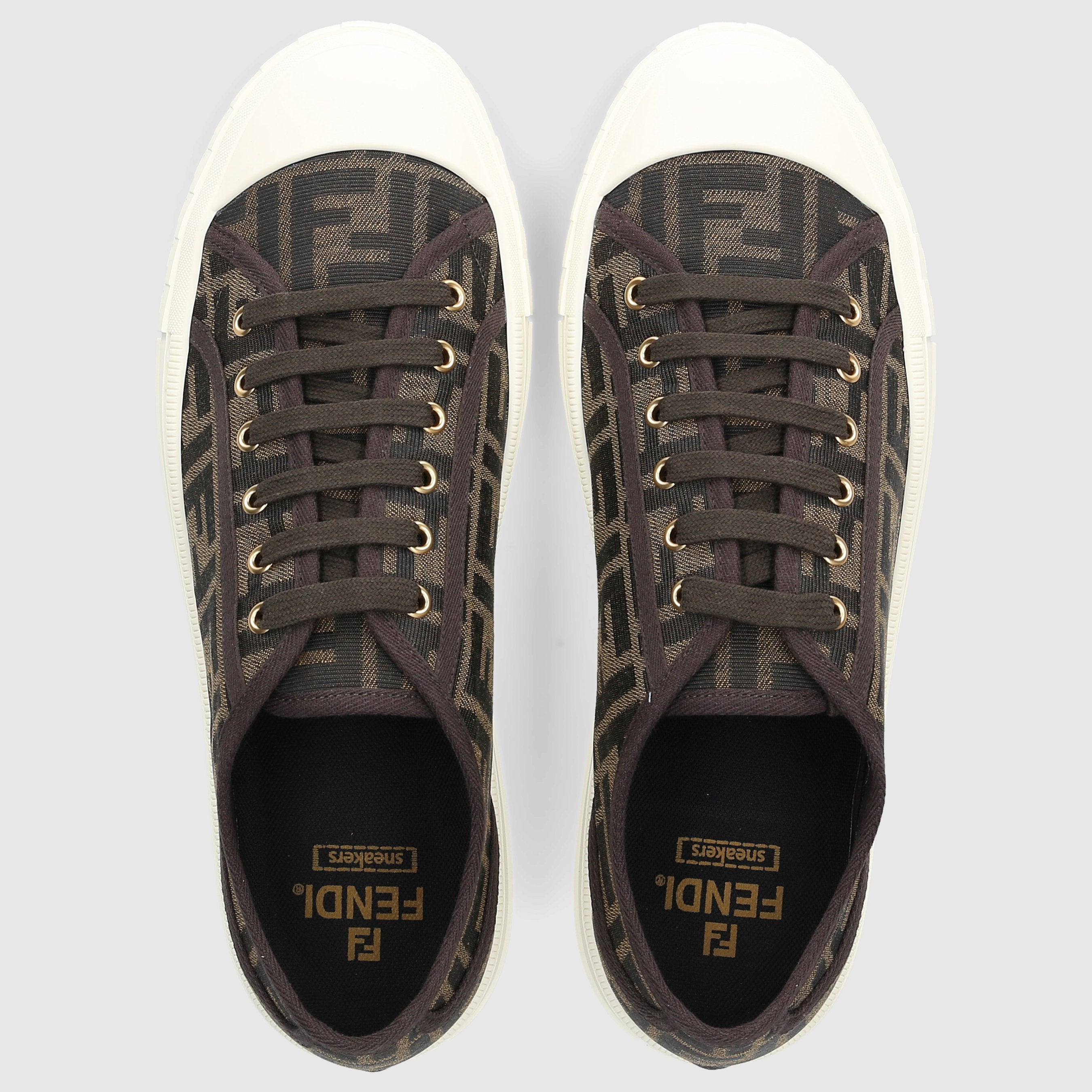 Fendi M SNEAKER 7E1553 Brown
