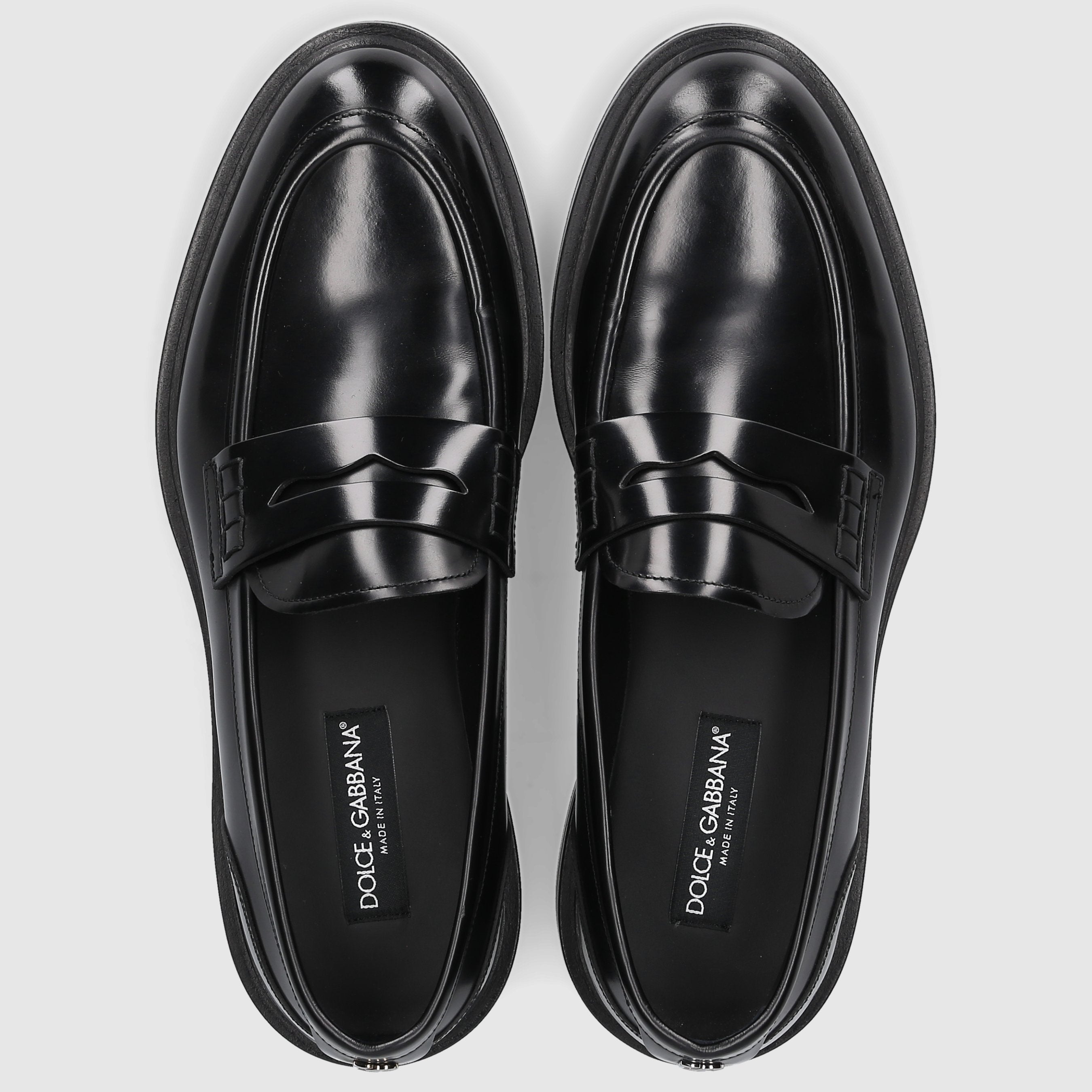 Dolce & Gabbana Herren Slipper A30267 Schwarz