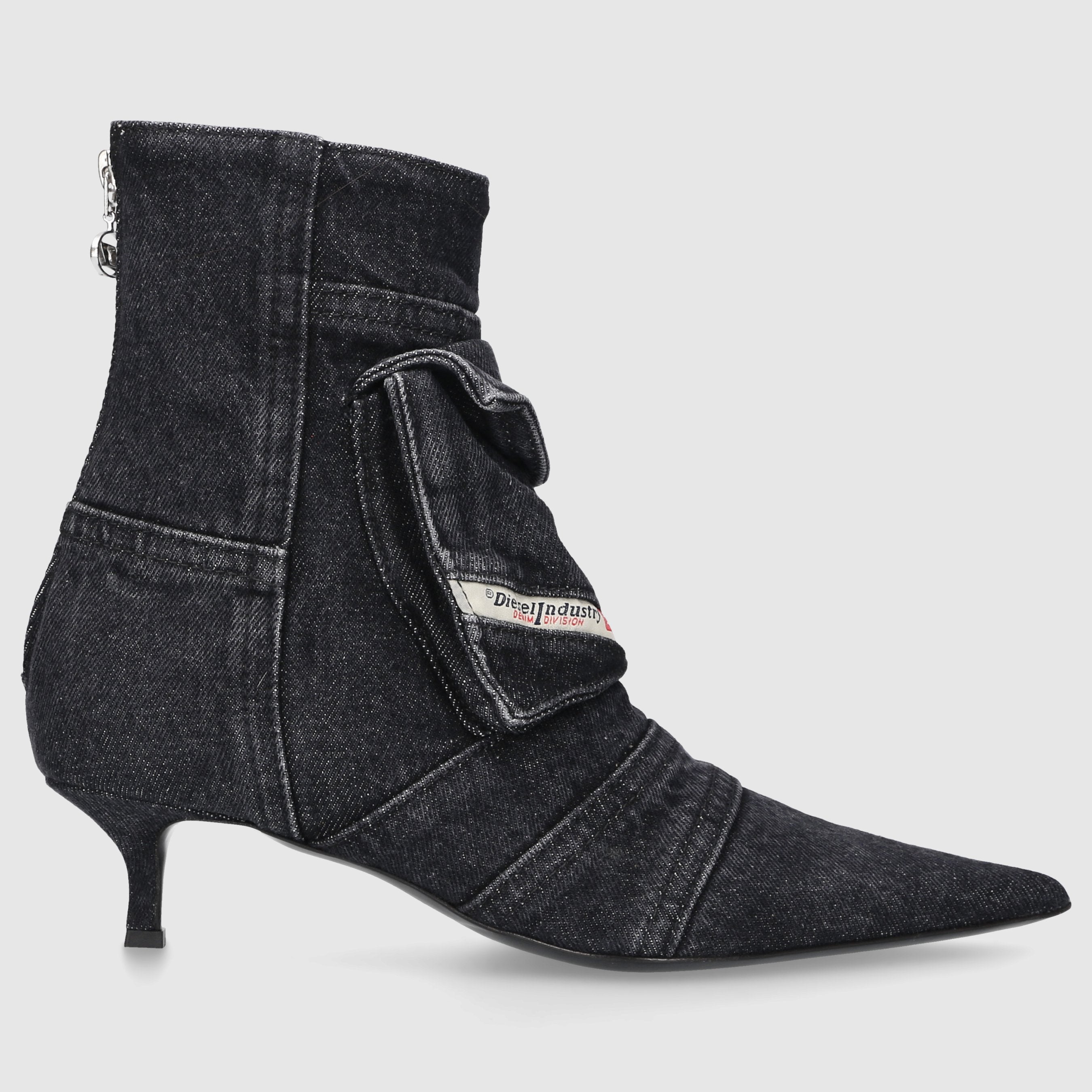 Diesel Damen Stiefeletten Y03414P6901T8013 Schwarz