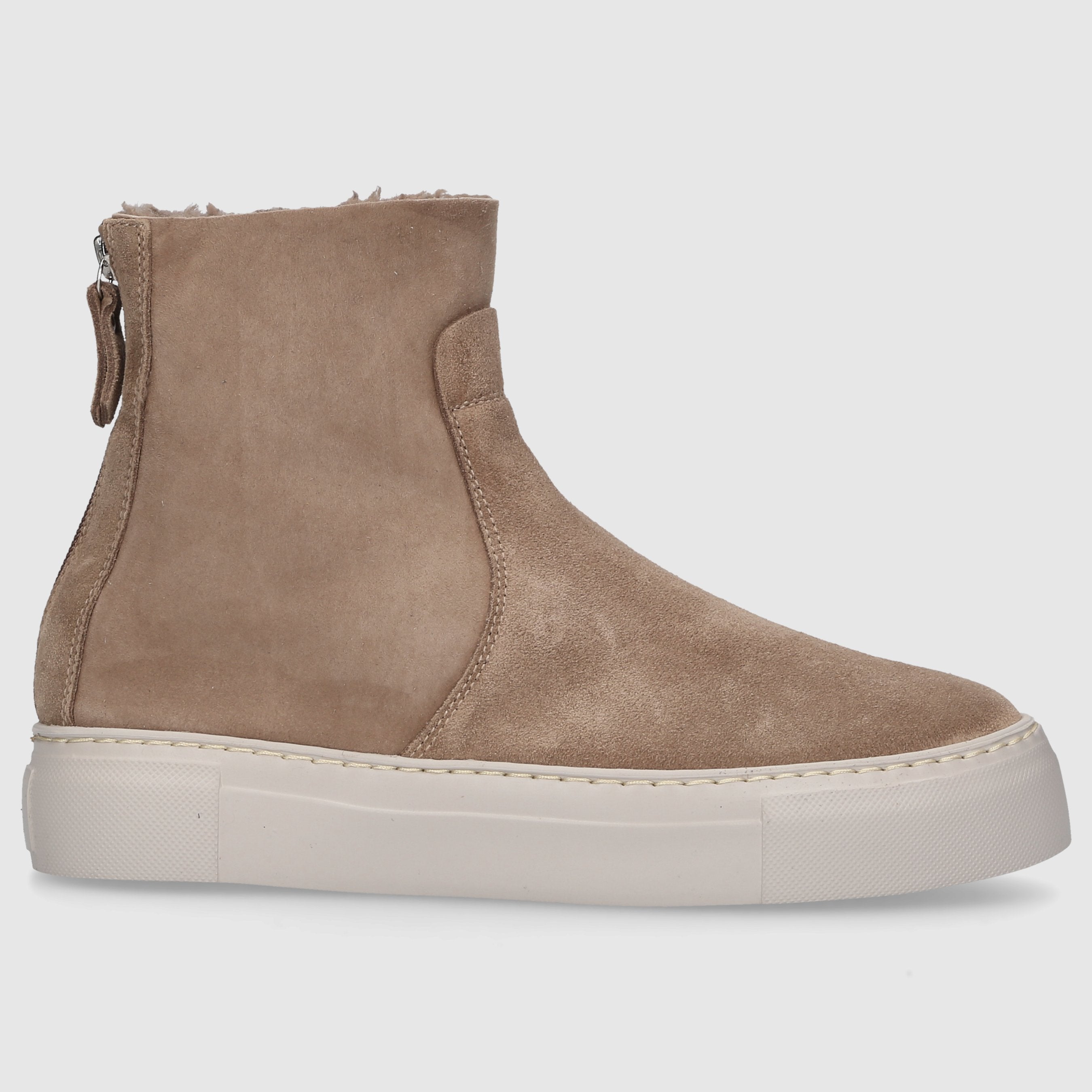 AGL Attilio Giusti Leombruni Women's Ankle Boots D925510 Suede taupe