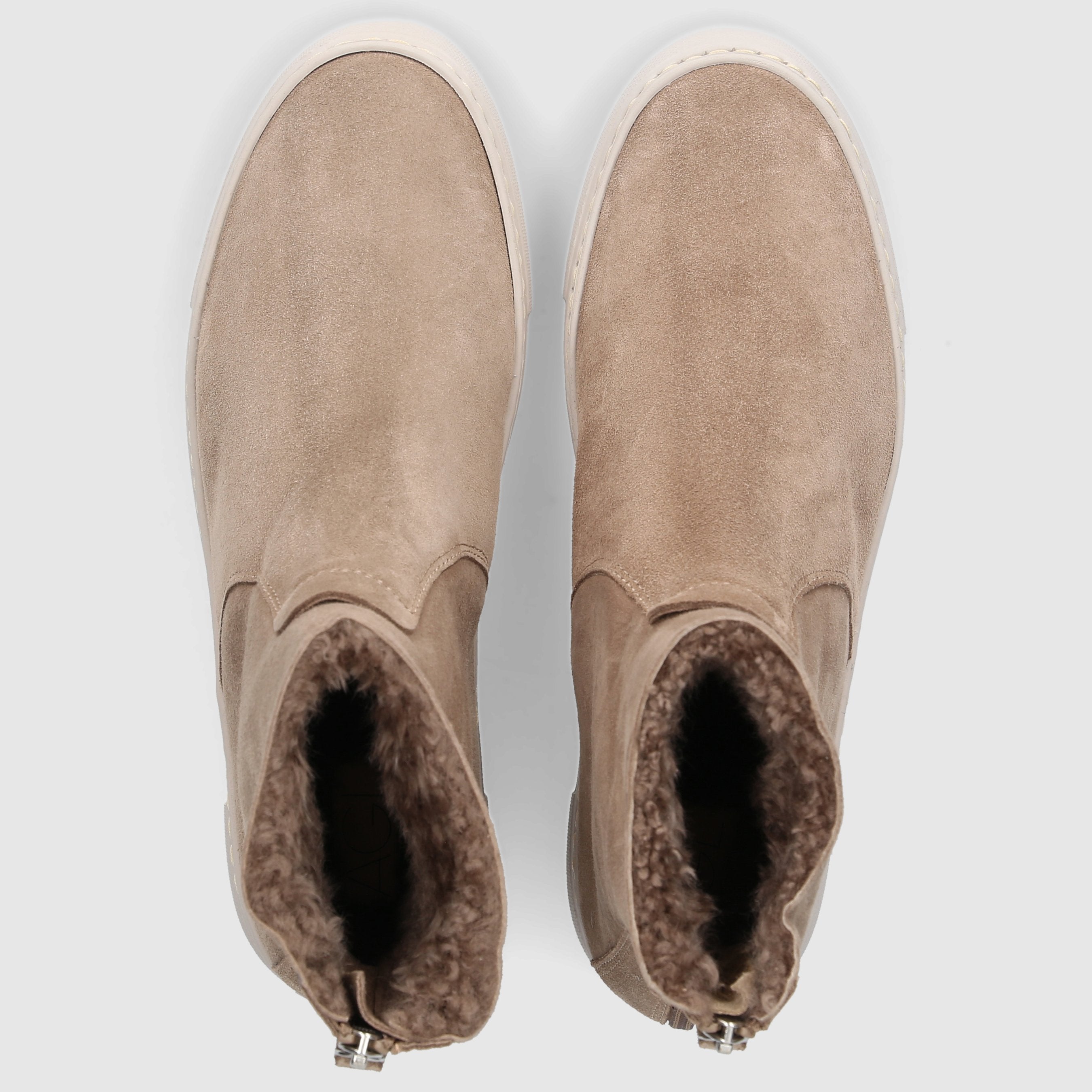 AGL Attilio Giusti Leombruni Women's Ankle Boots D925510 Suede taupe