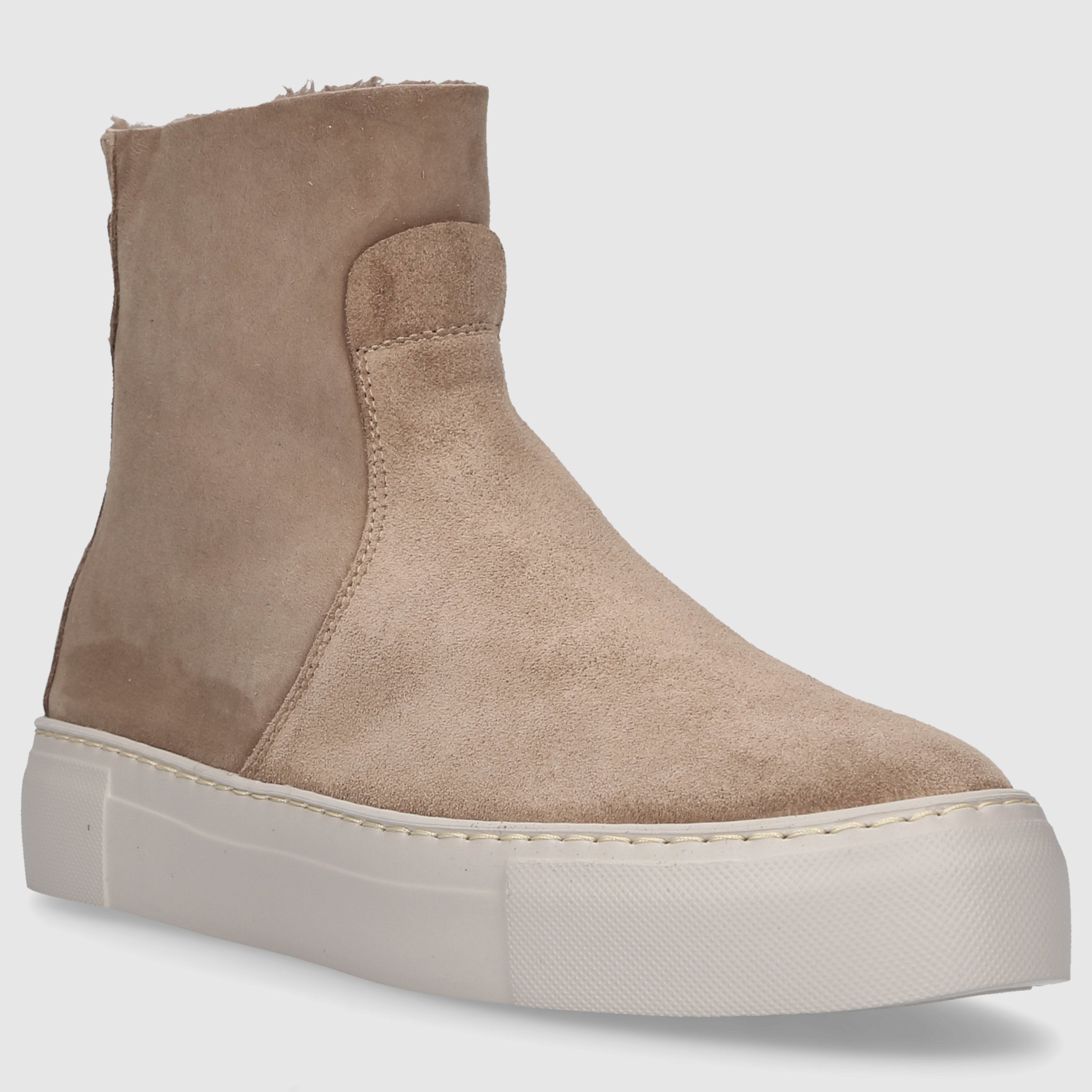AGL Attilio Giusti Leombruni Women's Ankle Boots D925510 Suede taupe