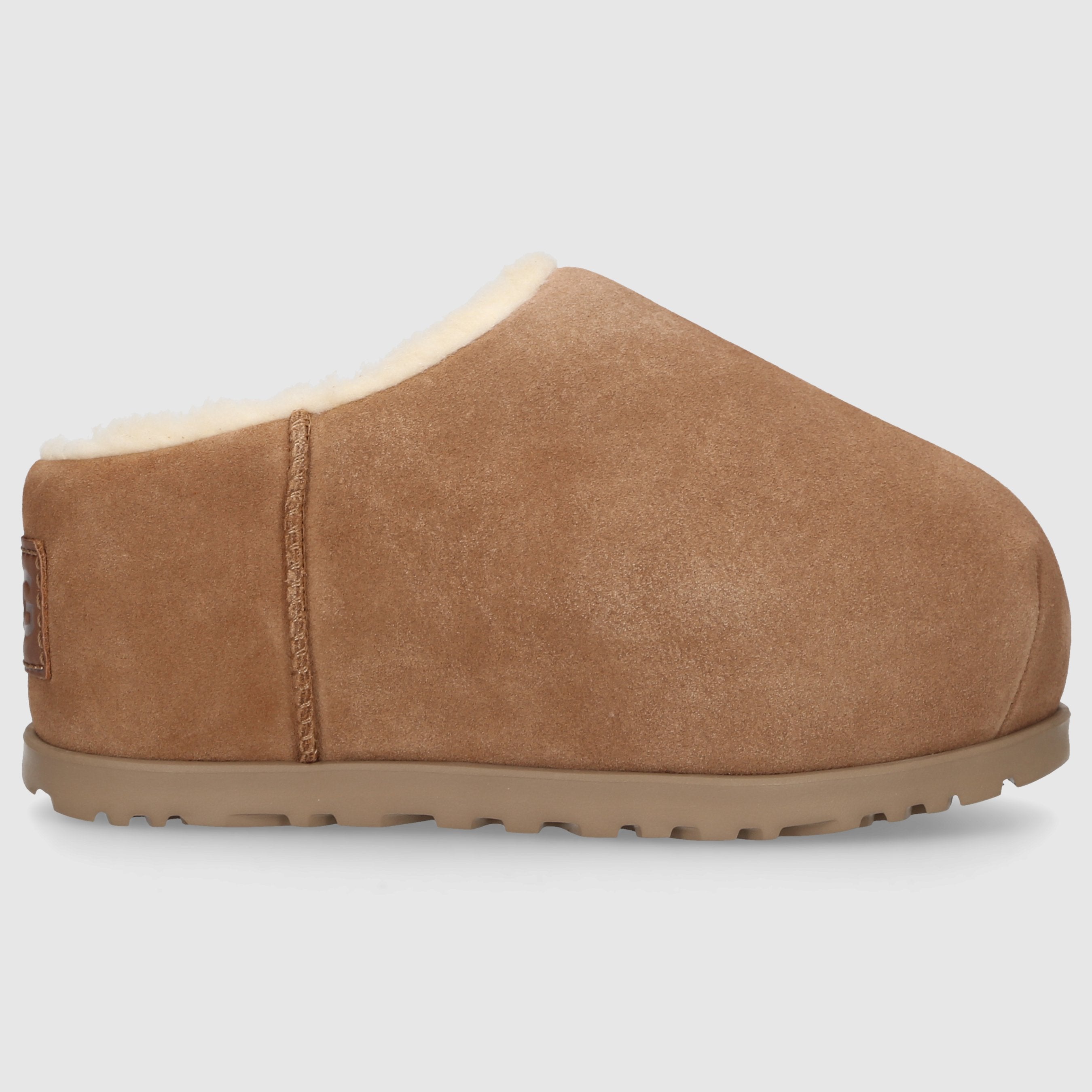 UGG Damen .Pantoletten PUMPED SLIDE Veloursleder braun