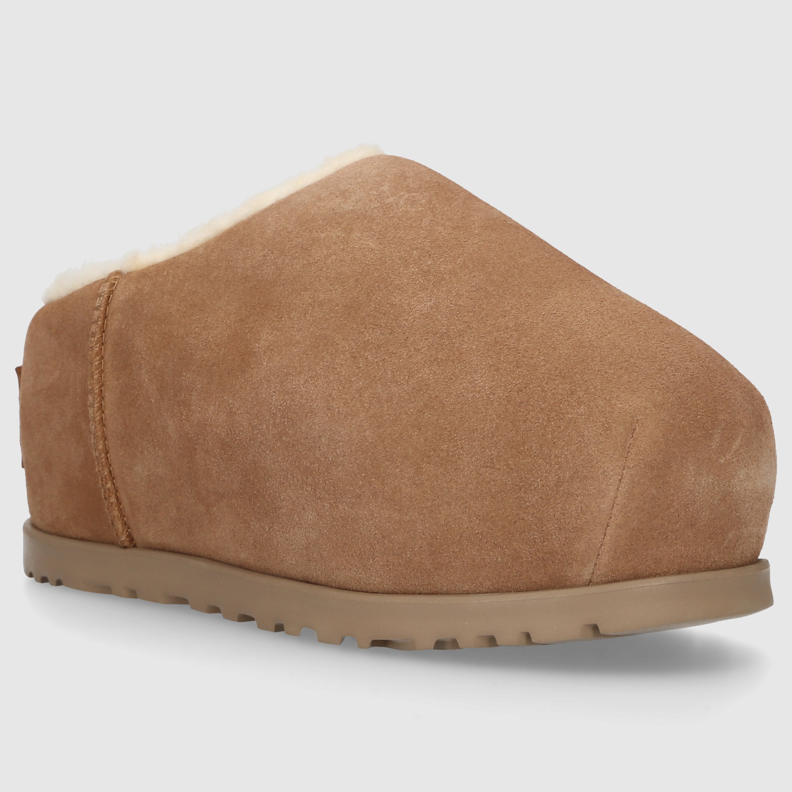 UGG Damen .Pantoletten PUMPED SLIDE Veloursleder braun