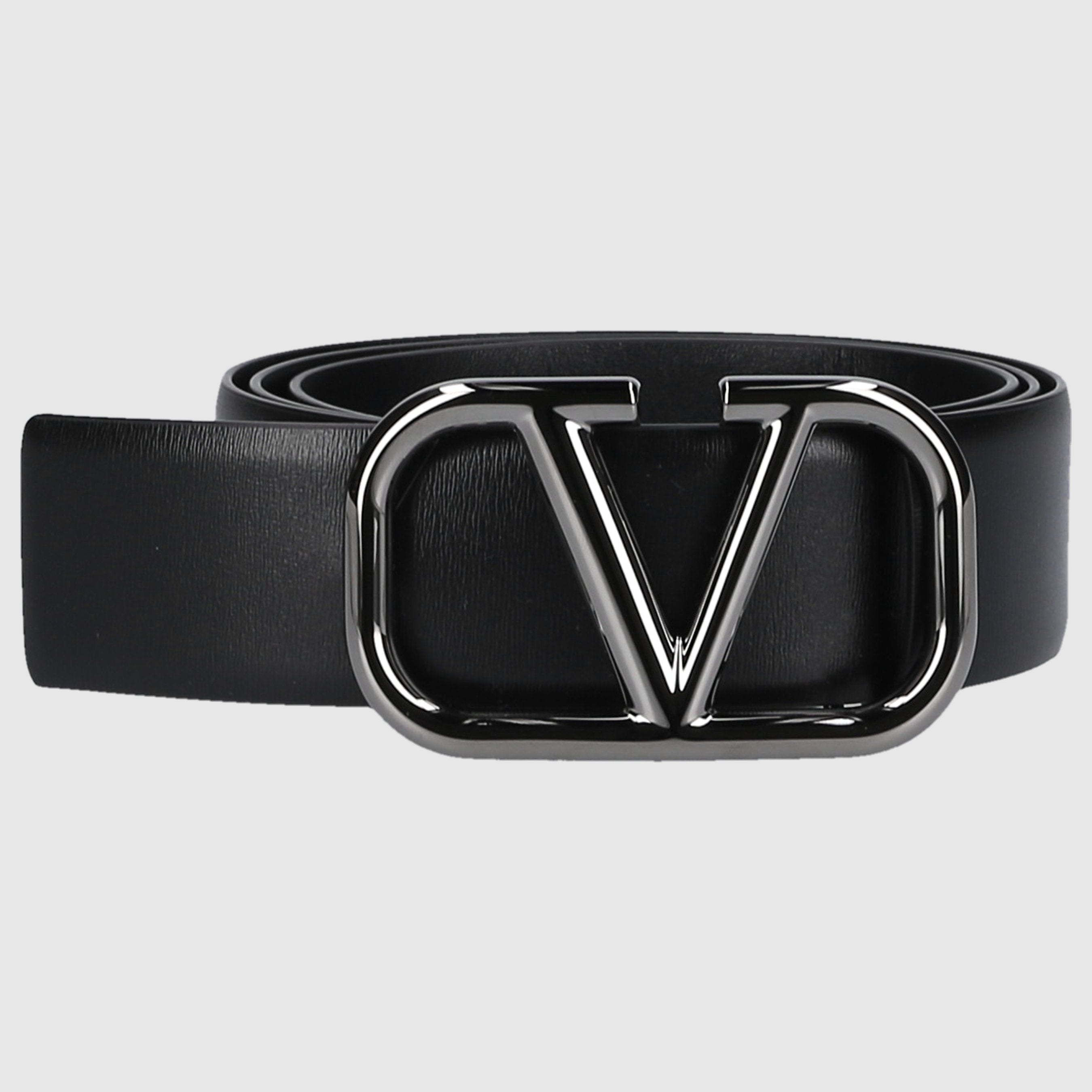 Valentino Garavani Herren Gürtel YT0Q87 Schwarz