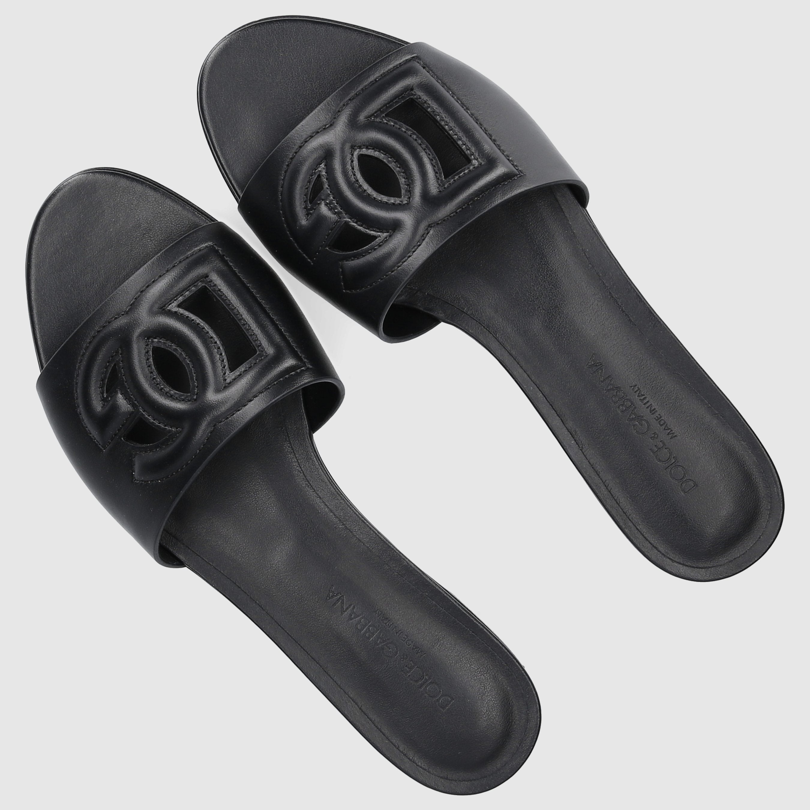 Dolce & Gabbana Damen Sandalen CQ0436 SCHWARZ