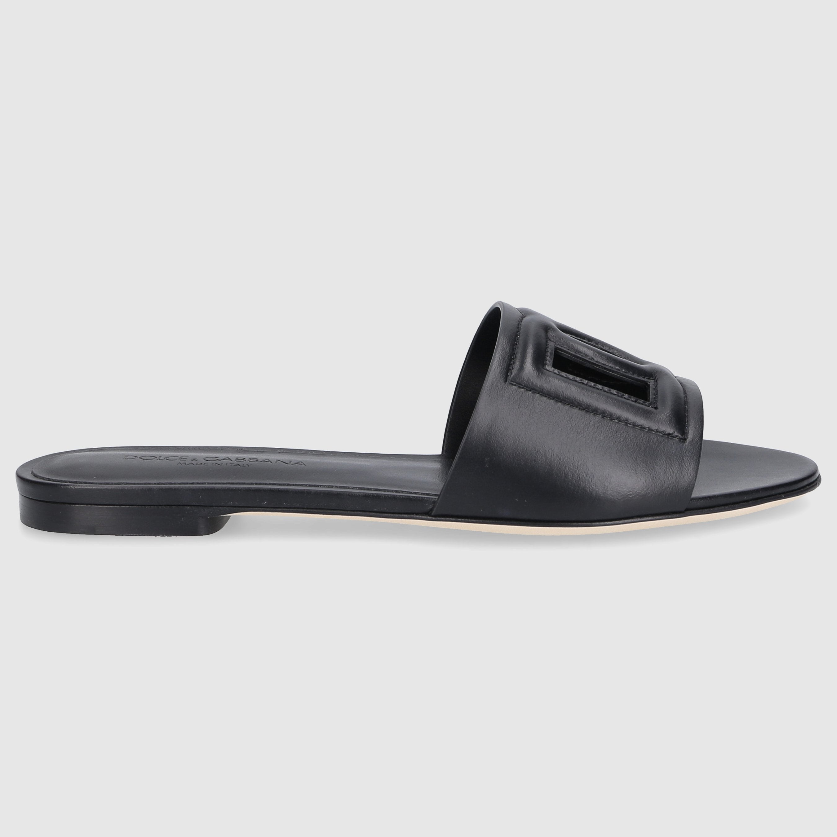 Dolce & Gabbana Damen Sandalen CQ0436 SCHWARZ