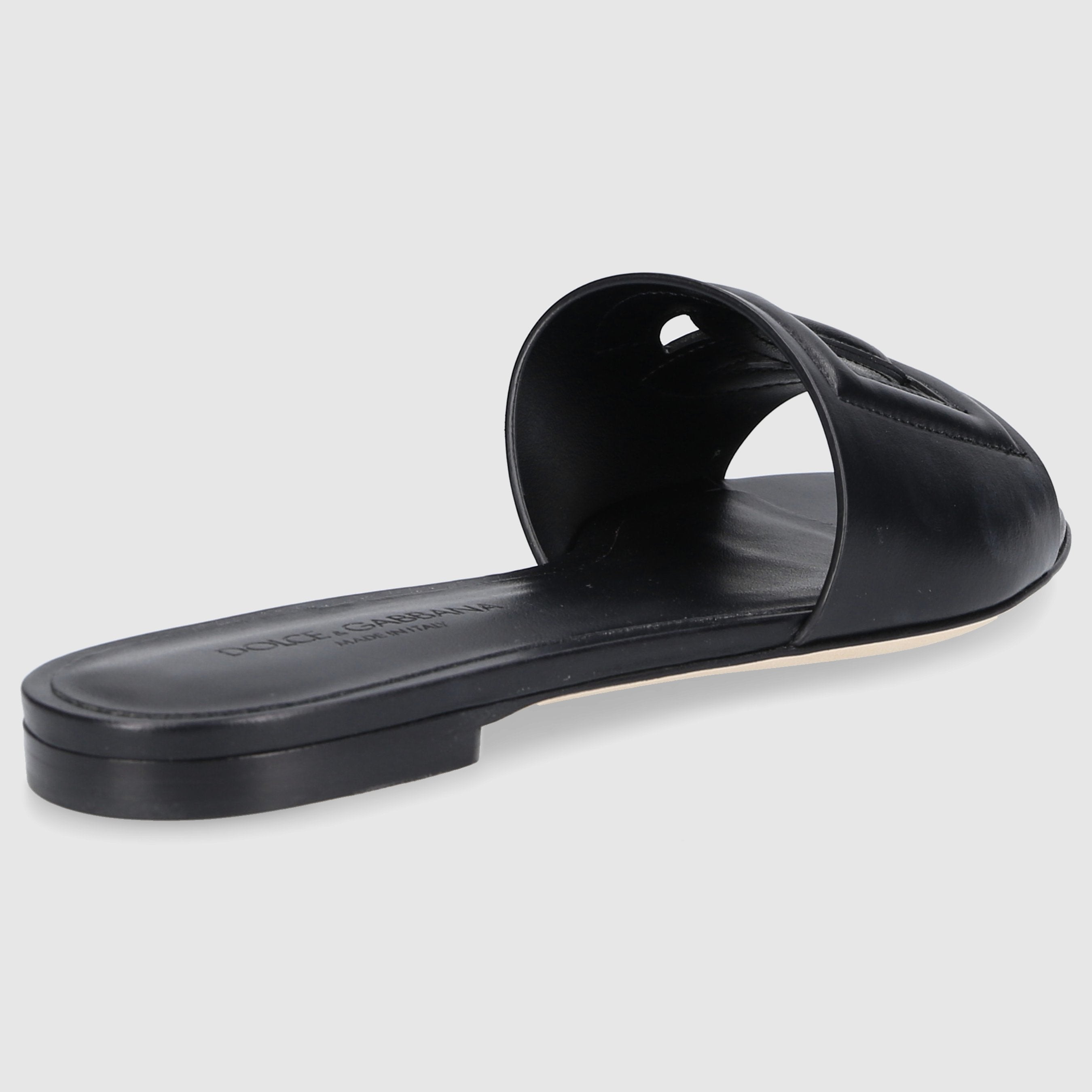 Dolce & Gabbana Damen Sandalen CQ0436 SCHWARZ