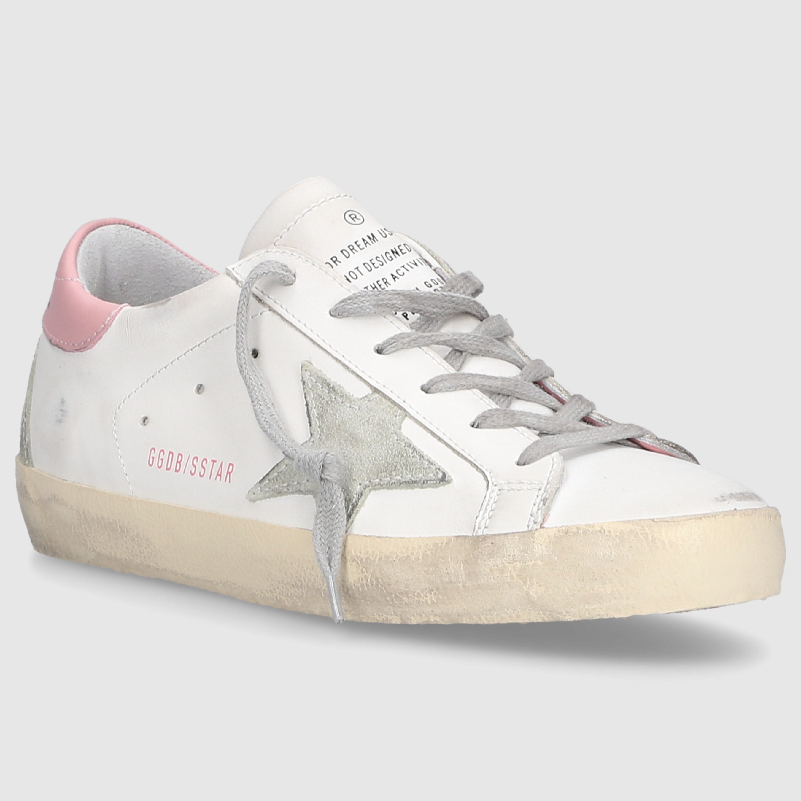 Golden Goose Damen Sneaker GWF00102 WEISS-ROSA