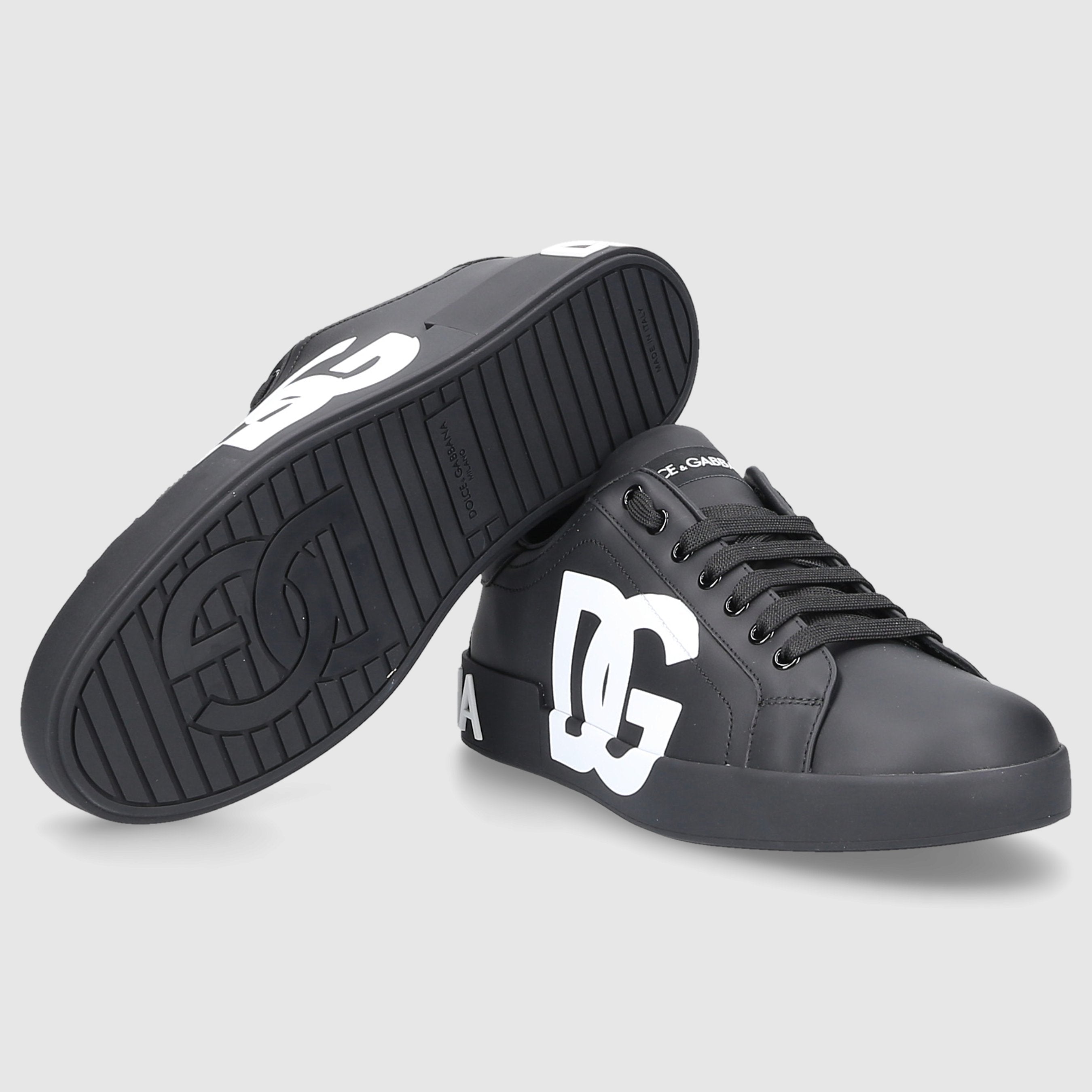 Dolce & Gabbana Herren Sneaker CS1772 Schwarz