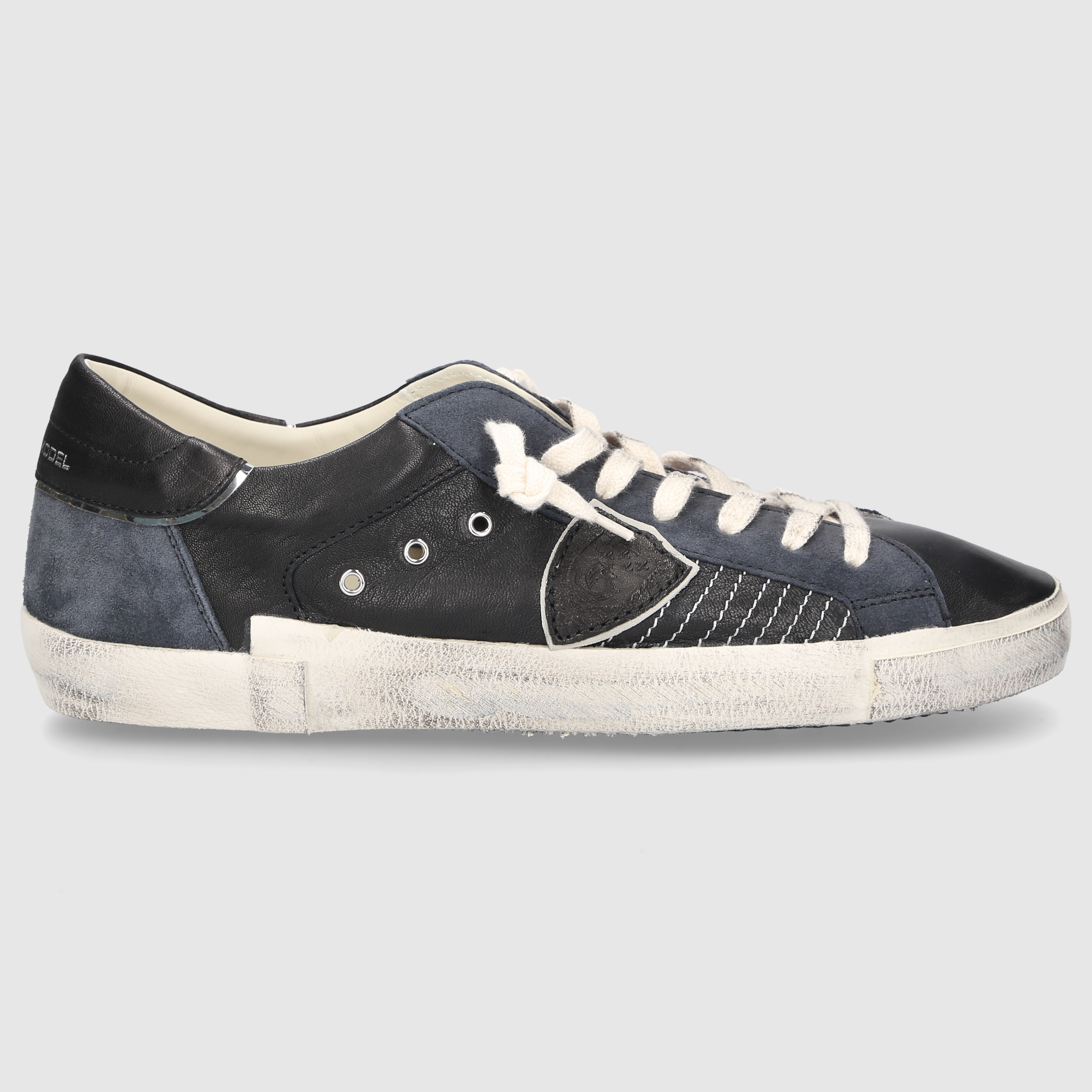 Philippe Model Herren Sneaker PRLU SCHWARZ