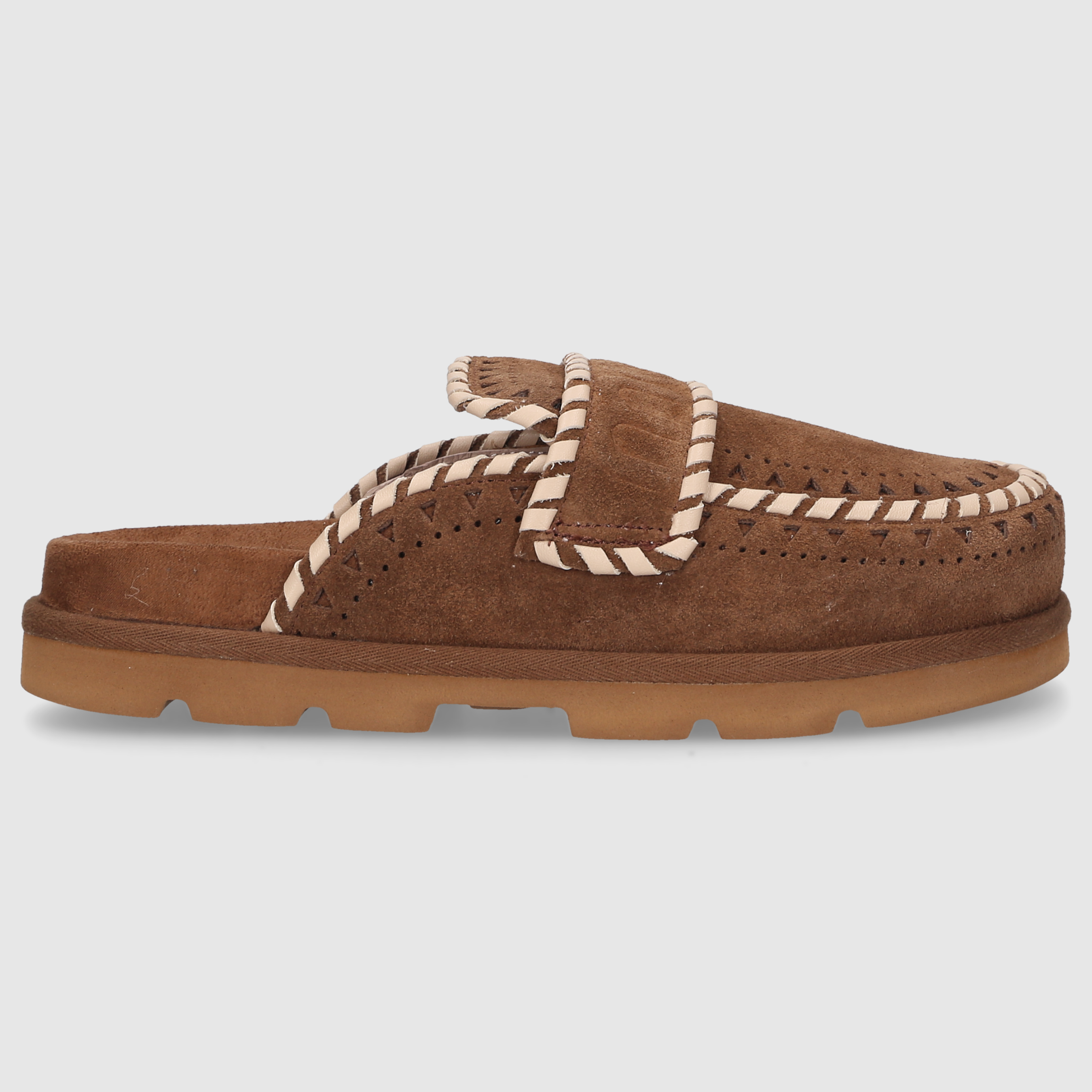 MOU Damen Sandalen 631007A BRAUN