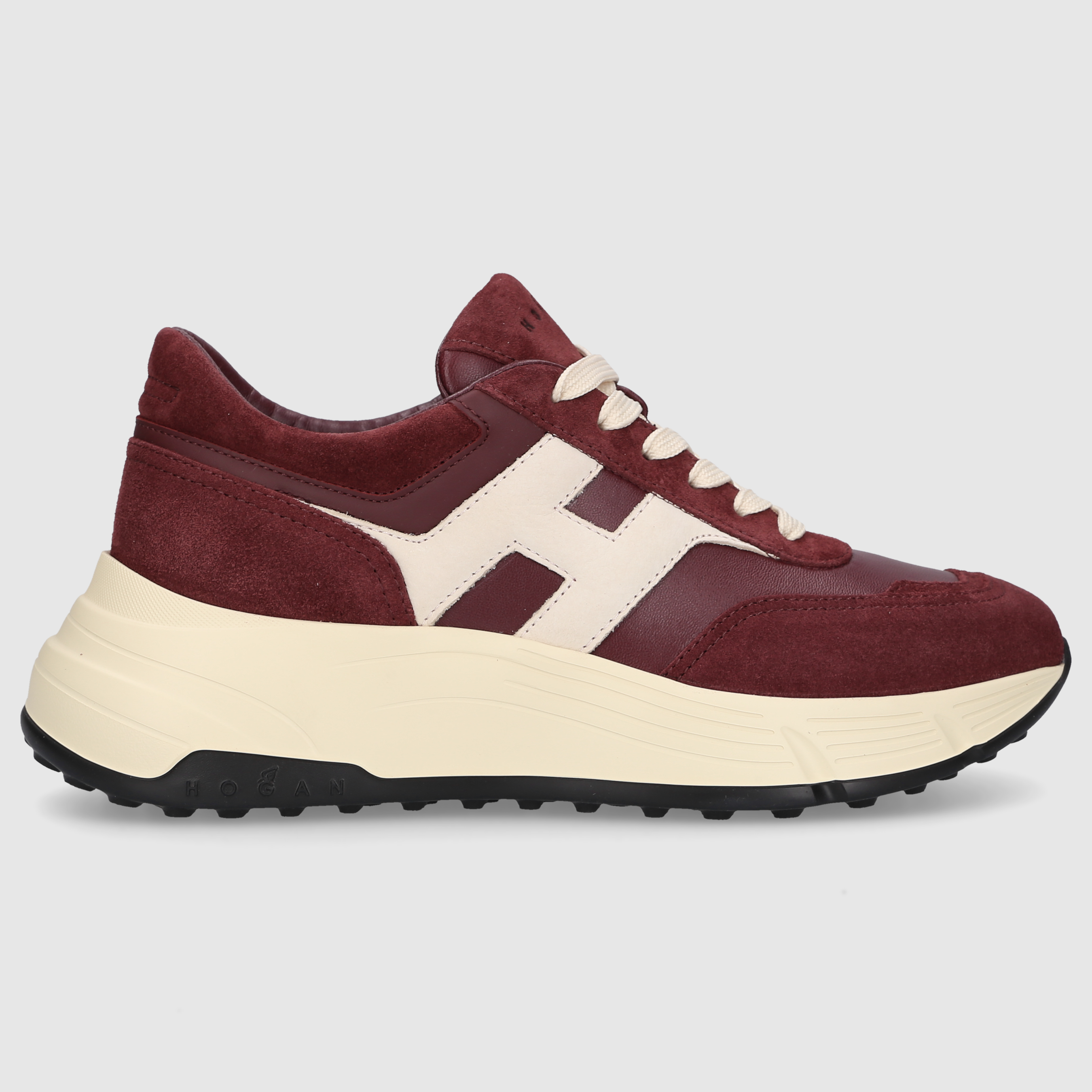 Hogan Damen Sneaker HXW6690FR30UHG BORDEAUX