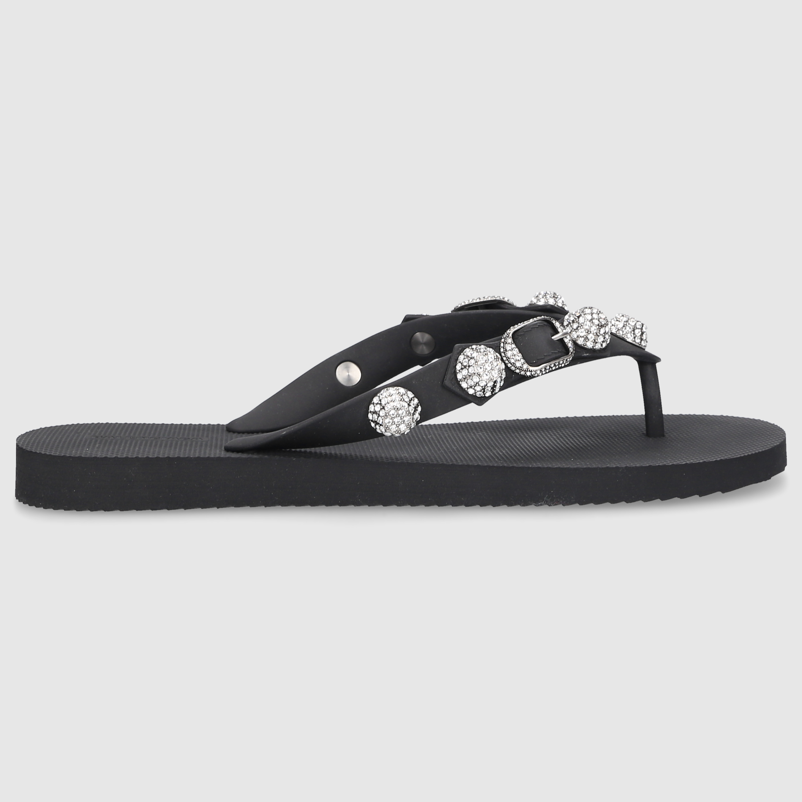 Balenciaga Damen Badeschuhe 784853 Schwarz