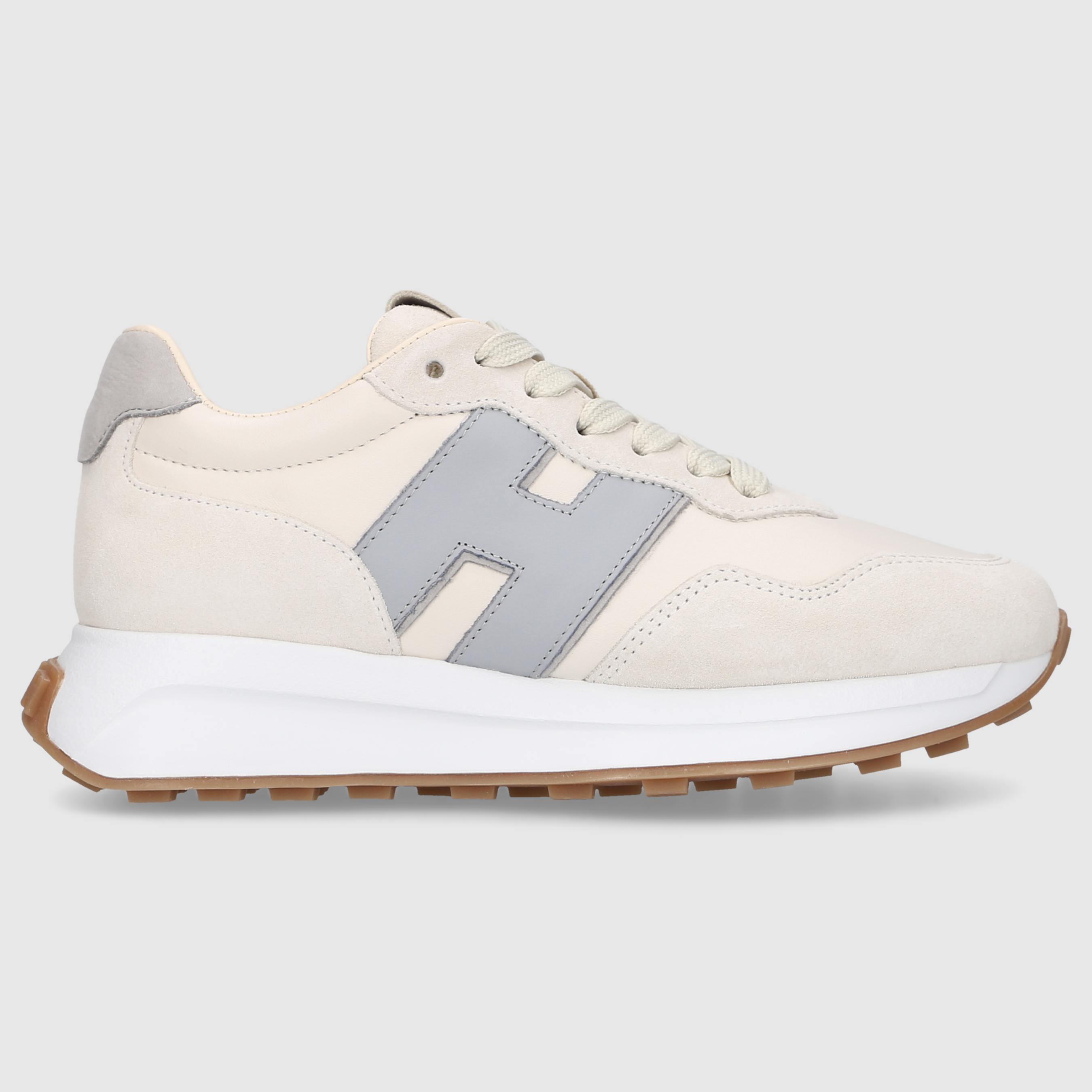 Hogan Damen Sneaker HXW6410EH41U3T0CA2 BEIGE-GRAU