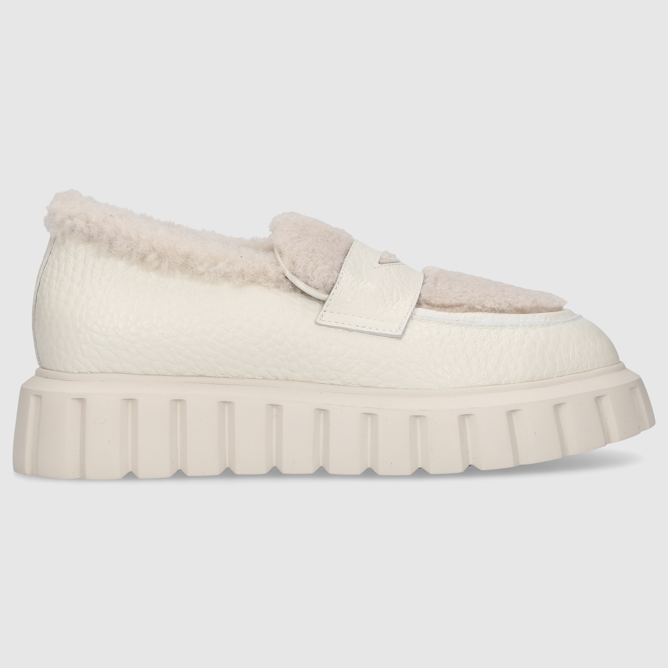 Voile Blanche Women's Moccasins GRENELLE ECRU