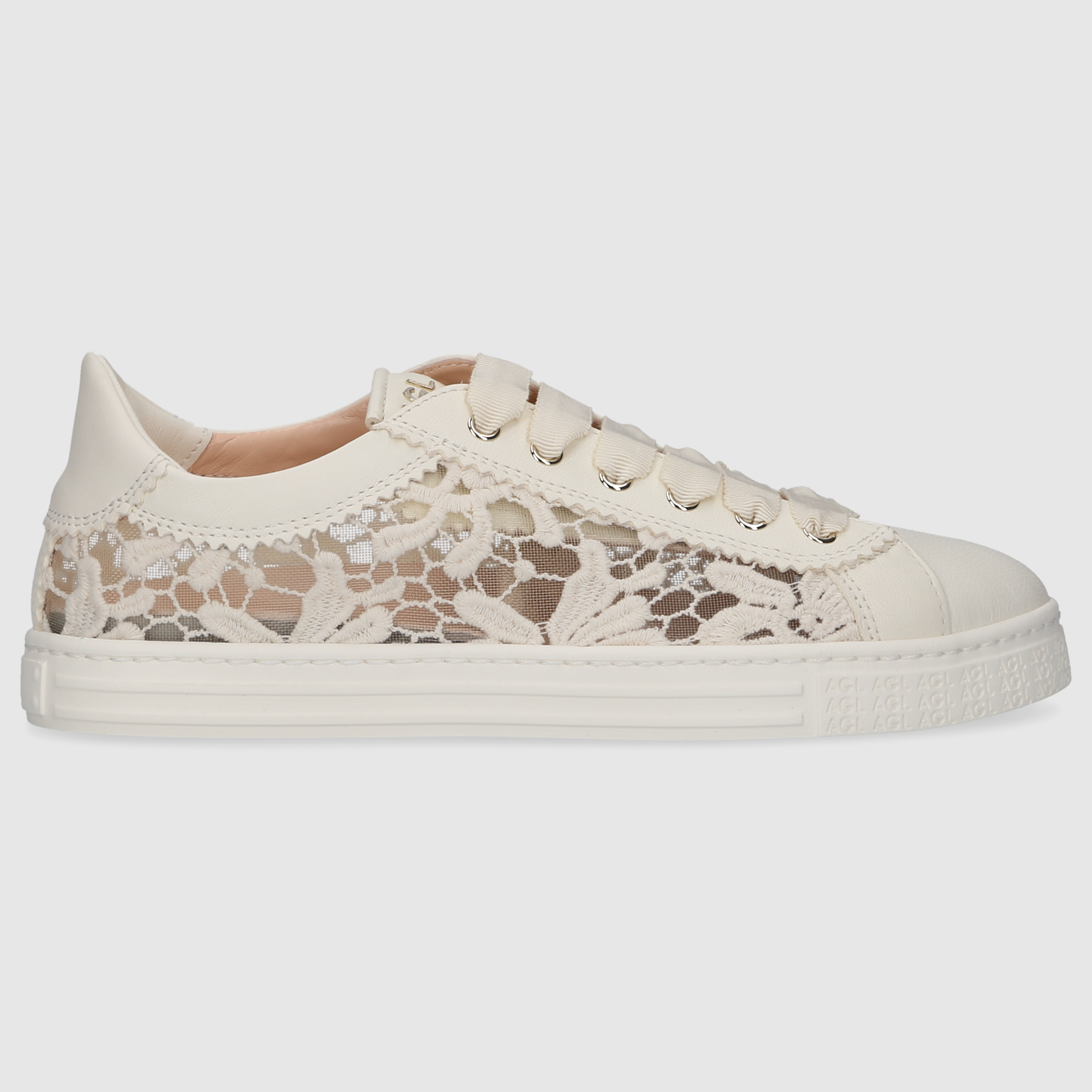 AGL Attilio Giusti Leombruni Damen Sneaker D936031PGKTI046C253 ECRU