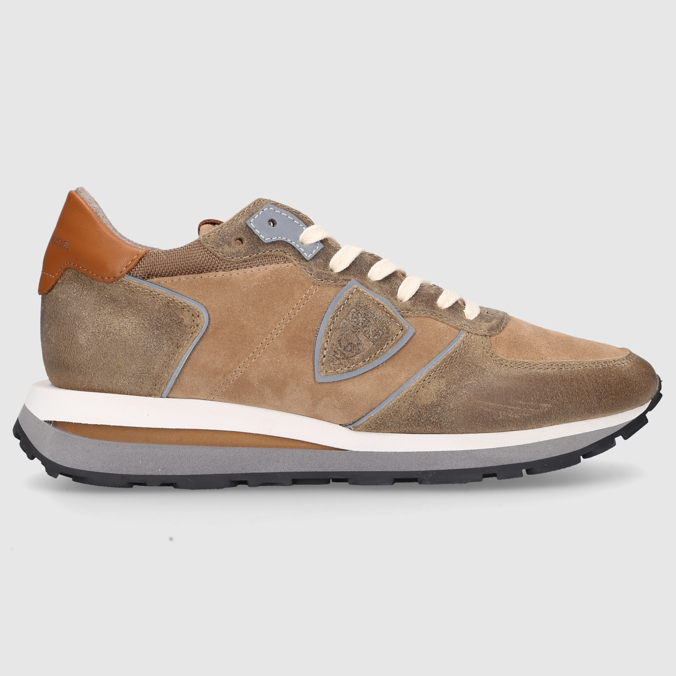 Philippe Model Men's Sneaker TROPEZ HAUTE LOW MAN Brown