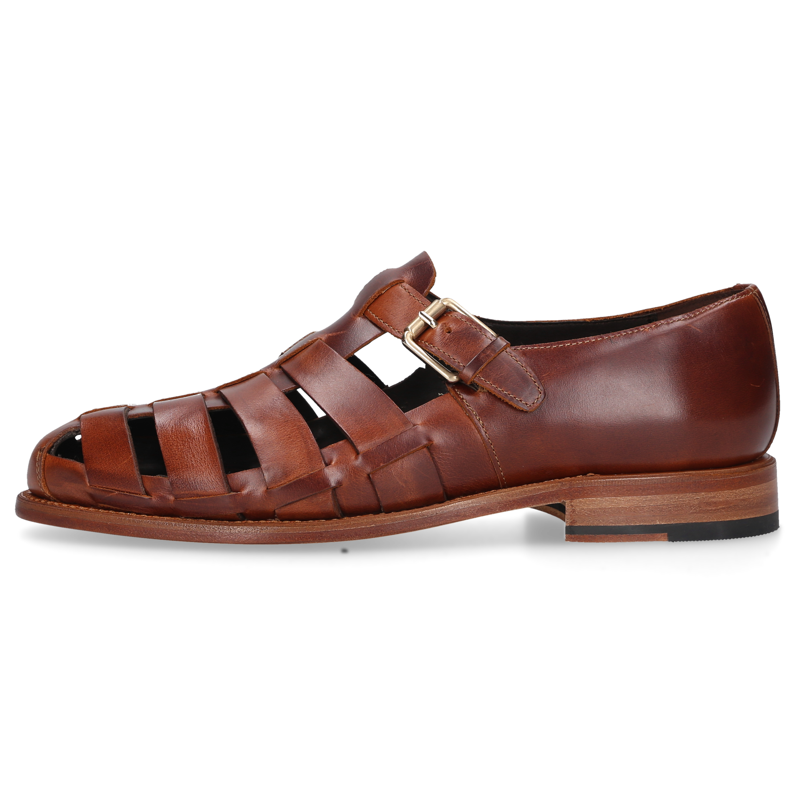 Heinrich Dinkelacker Men's London Sandal MA - Amber