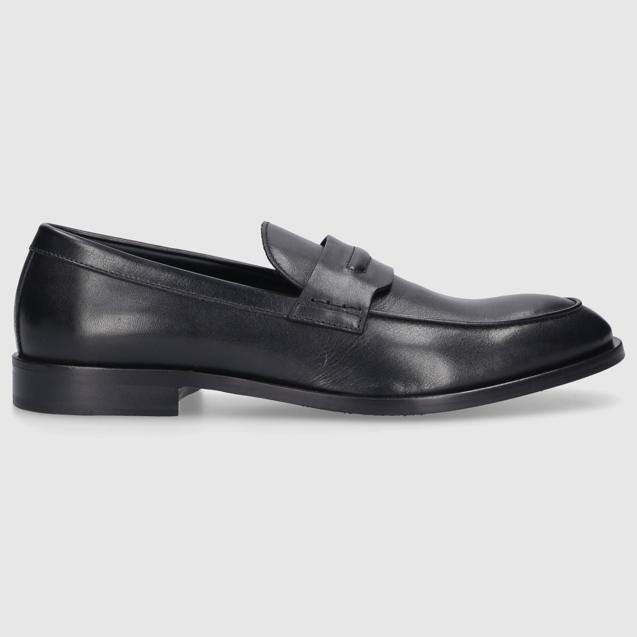 EN AVANT Men's Moccasins 689 BLACK
