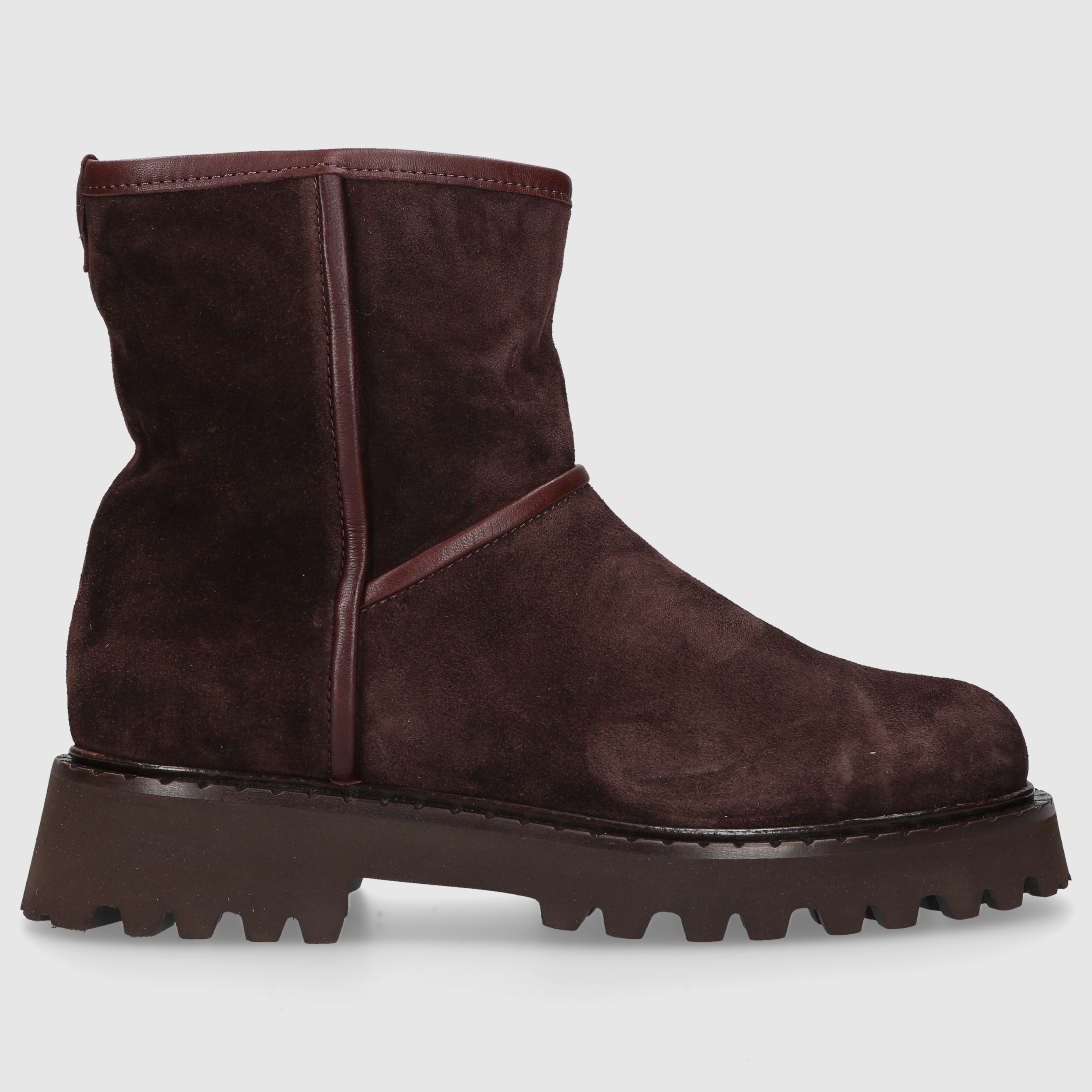 EN AVANT Damen Stiefeletten C324 DK-BRAUN