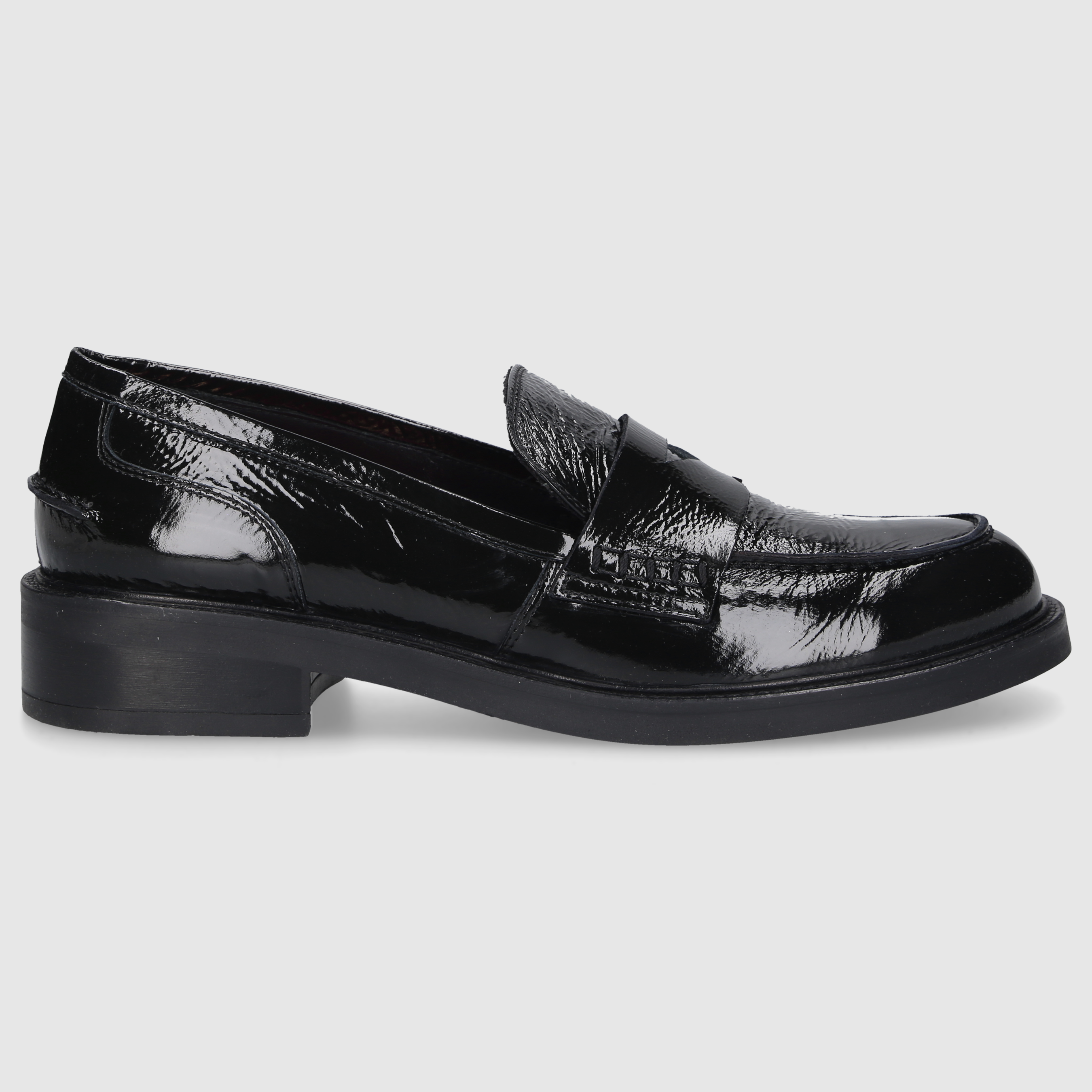 Bruglia Women's Moccasins 8978 BLACK