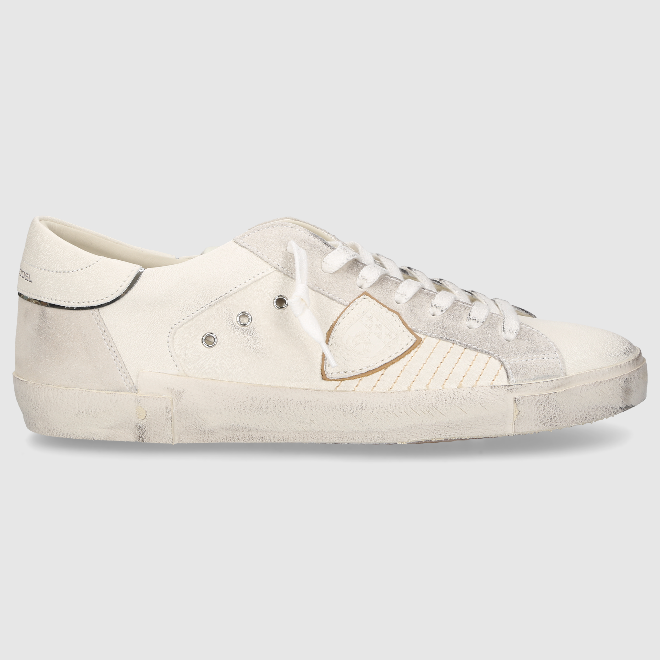 Philippe Model Herren Sneaker PRLU WEISS