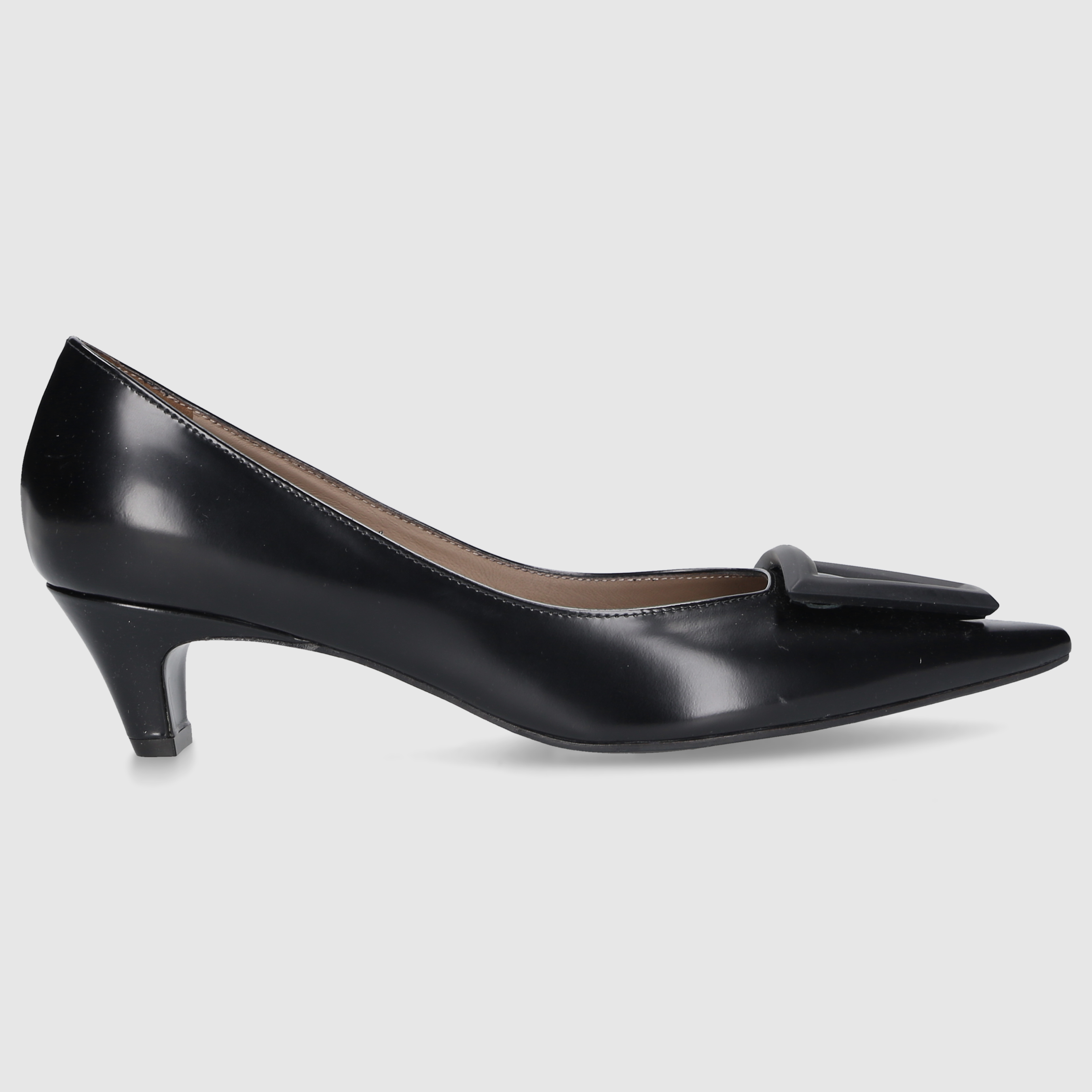 Roberto Festa women's pumps MOON black calfskin