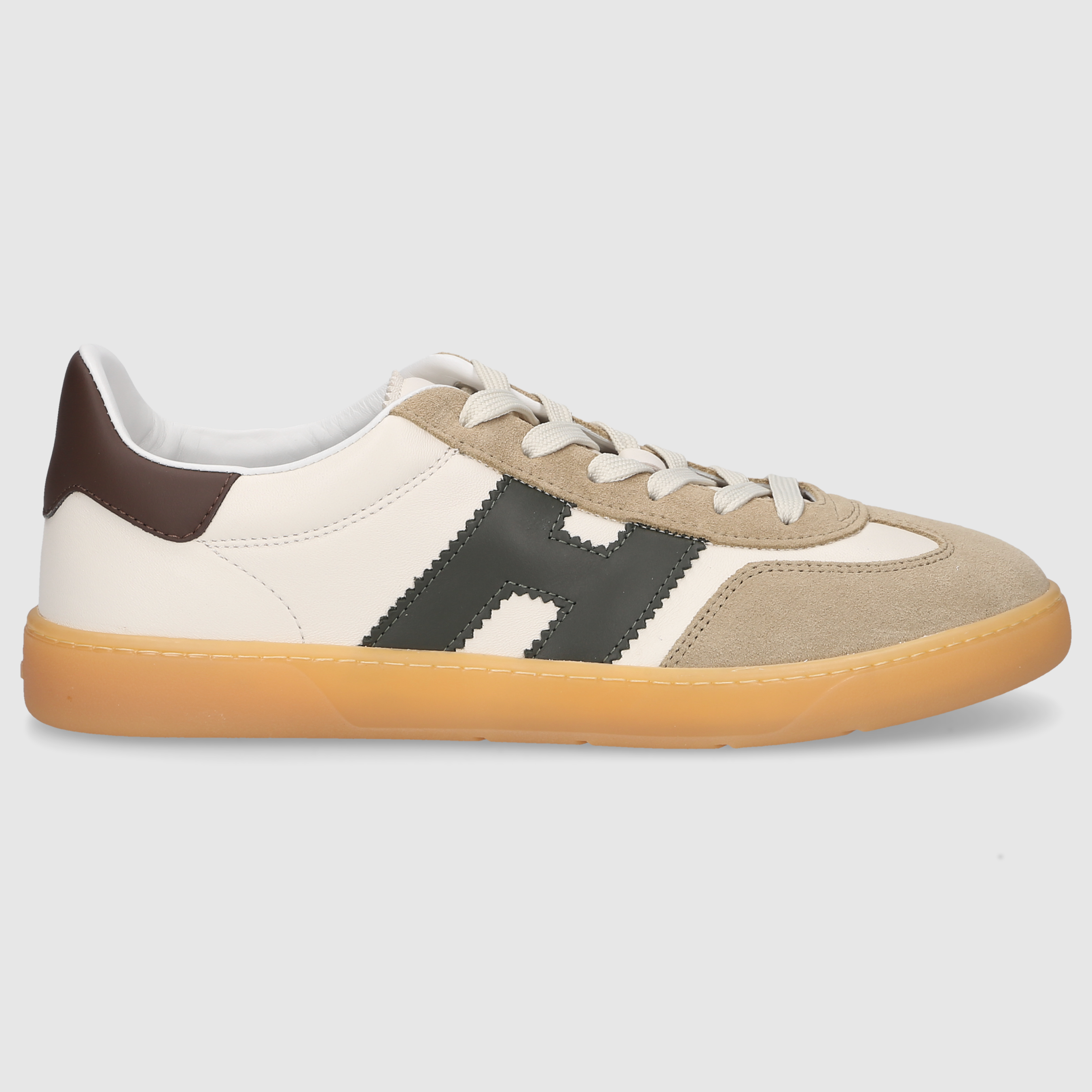 Hogan Herren Sneaker HXM6470FB60QDA739M BRAUN-KOMBI