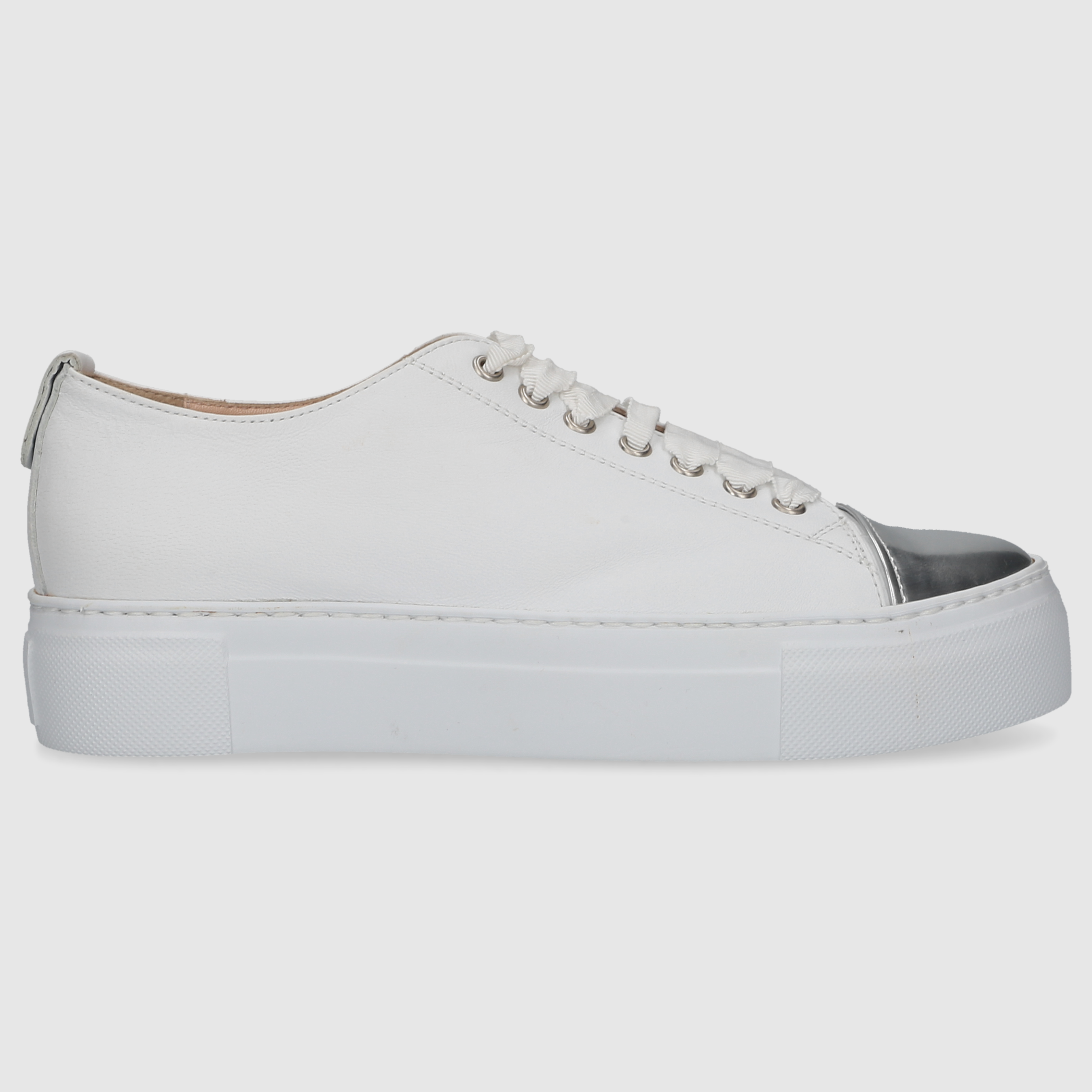 AGL Attilio Giusti Leombruni Damen Sneaker D925221PGKV142C114 WEISS-SILBER