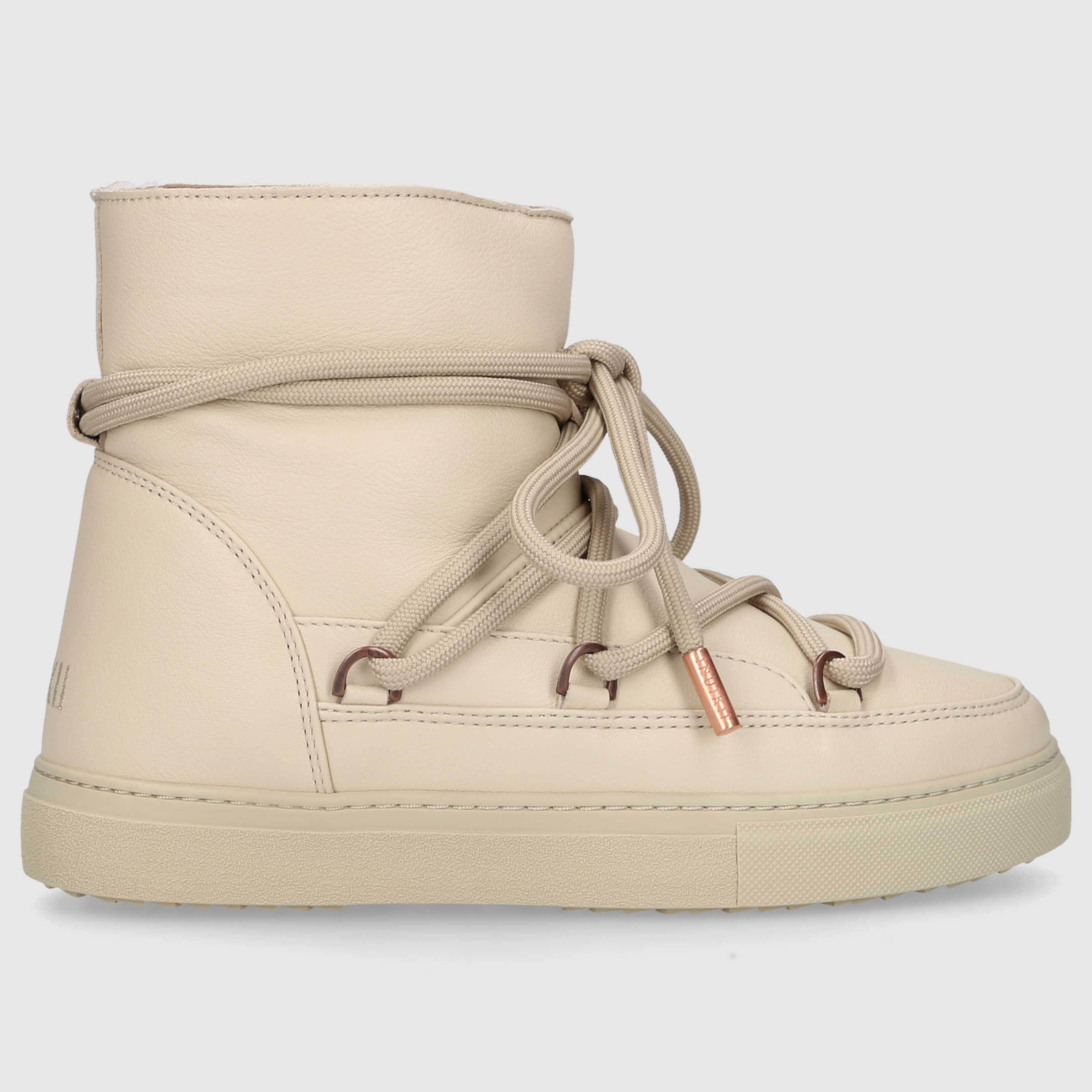Inuikii Damen Sneaker FULL LEATHER Cream