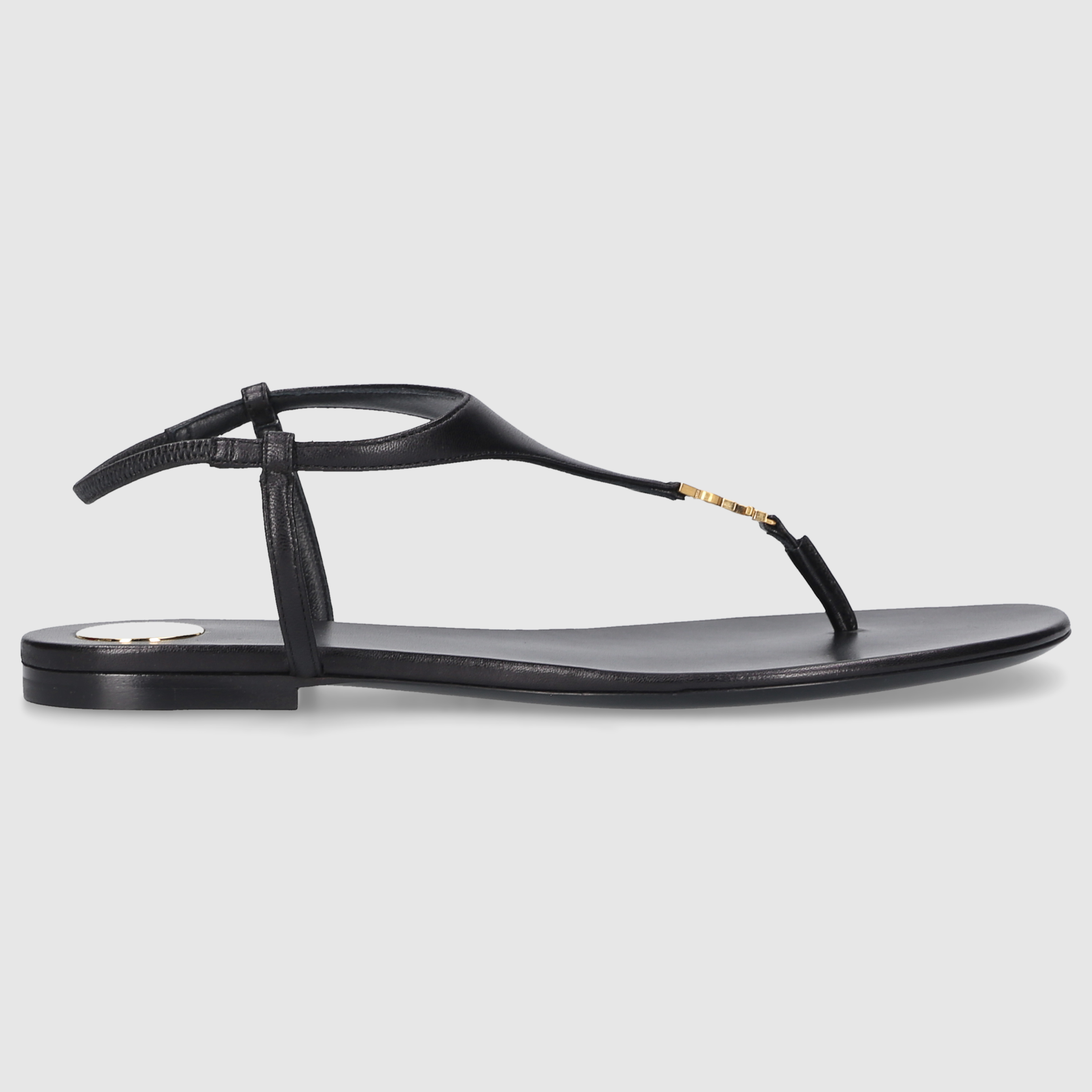 Saint Laurent W SANDALS FLAT 818293 Black
