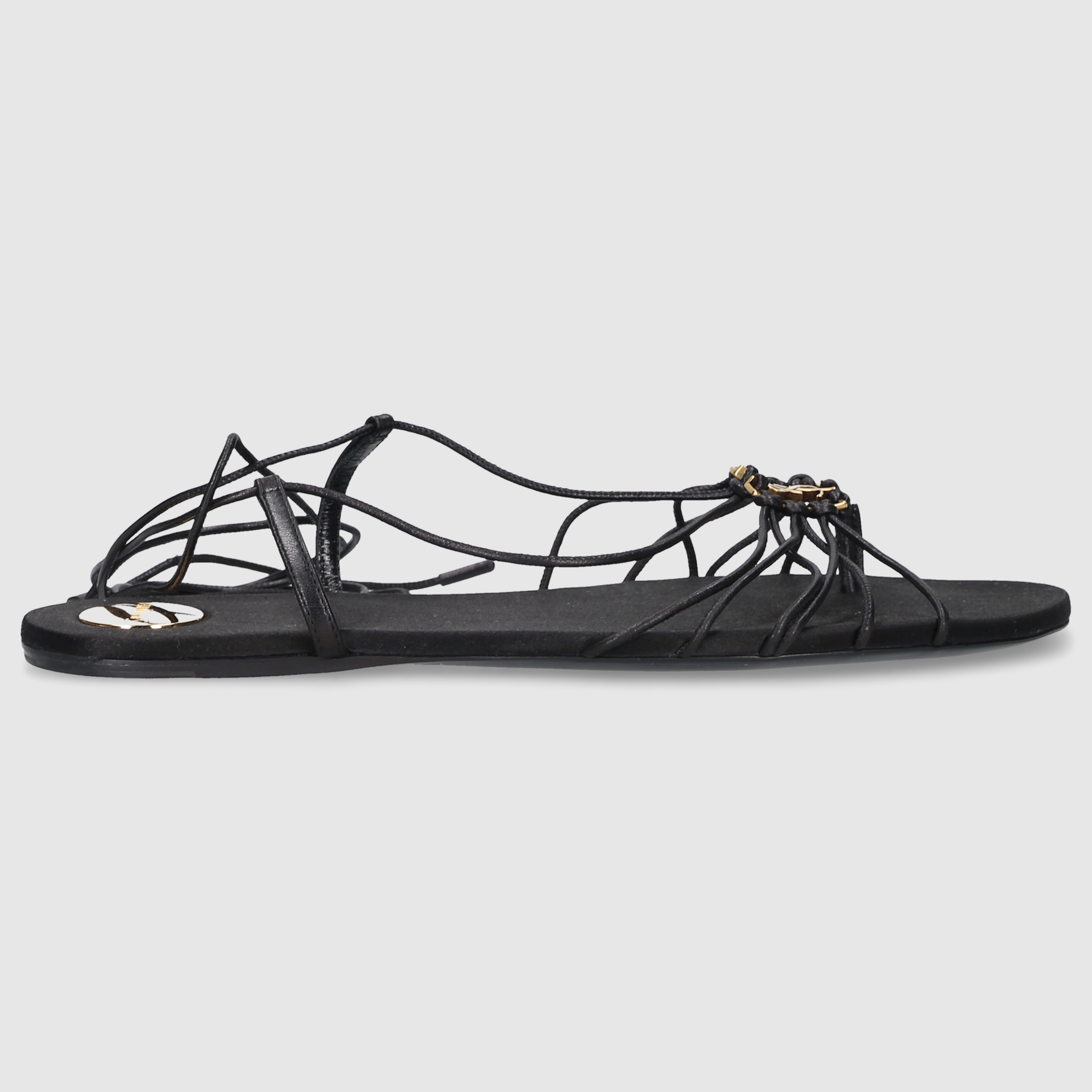 Saint Laurent W SANDALS FLAT 820656 Black