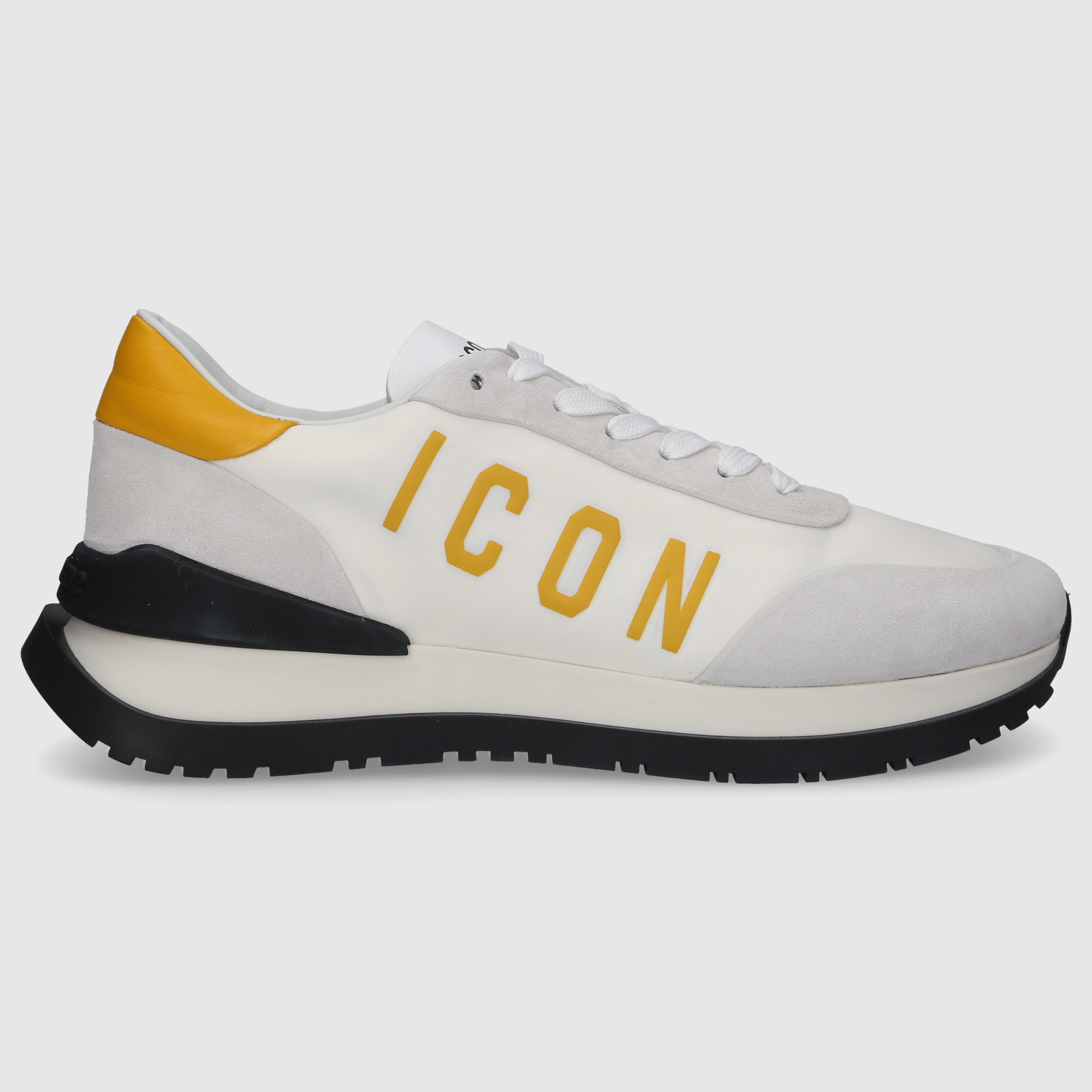 Dsquared2 Herren Sneaker SNM0417 WEISS-GELB