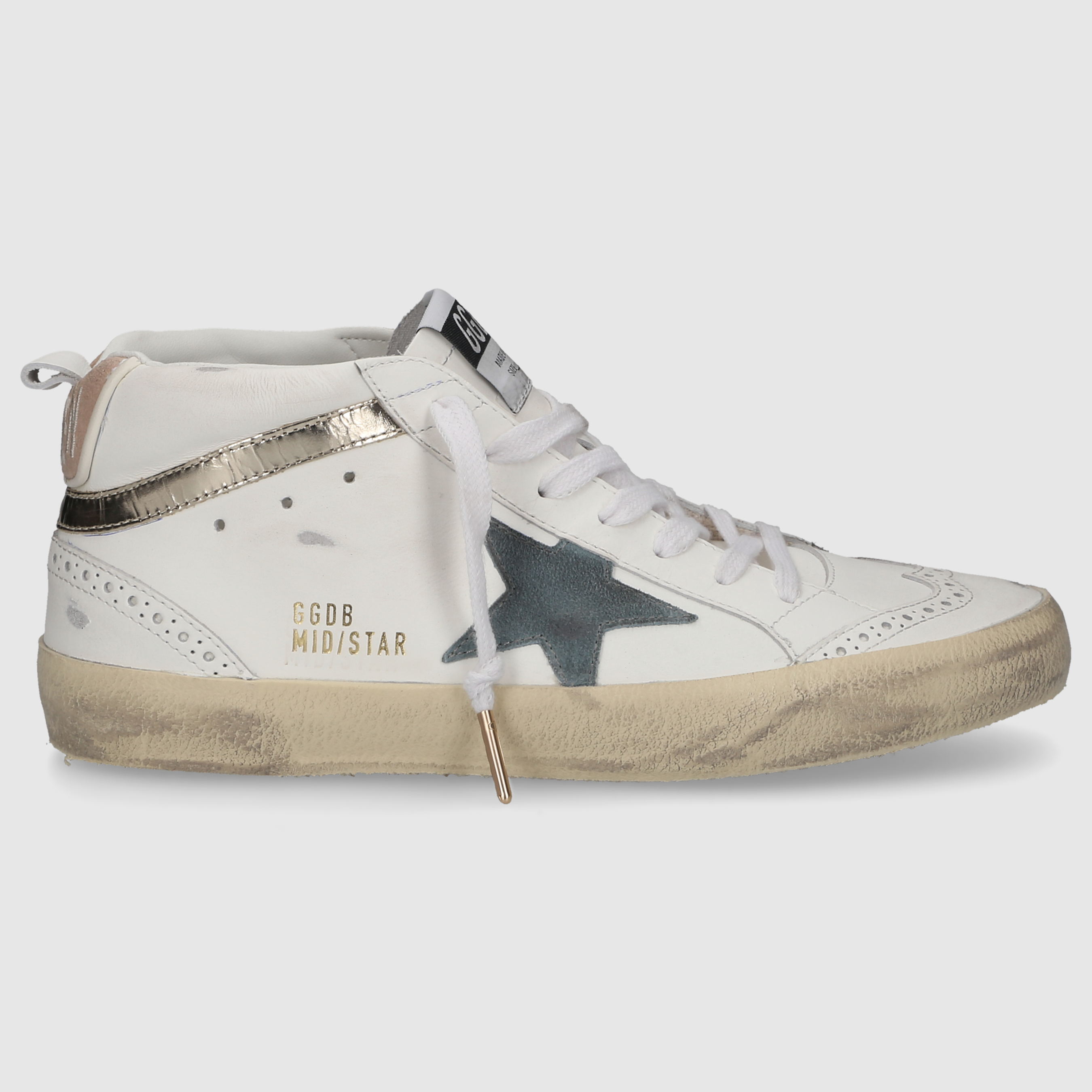 Golden Goose Damen Sneaker GWF00122 WEISS-GOLD