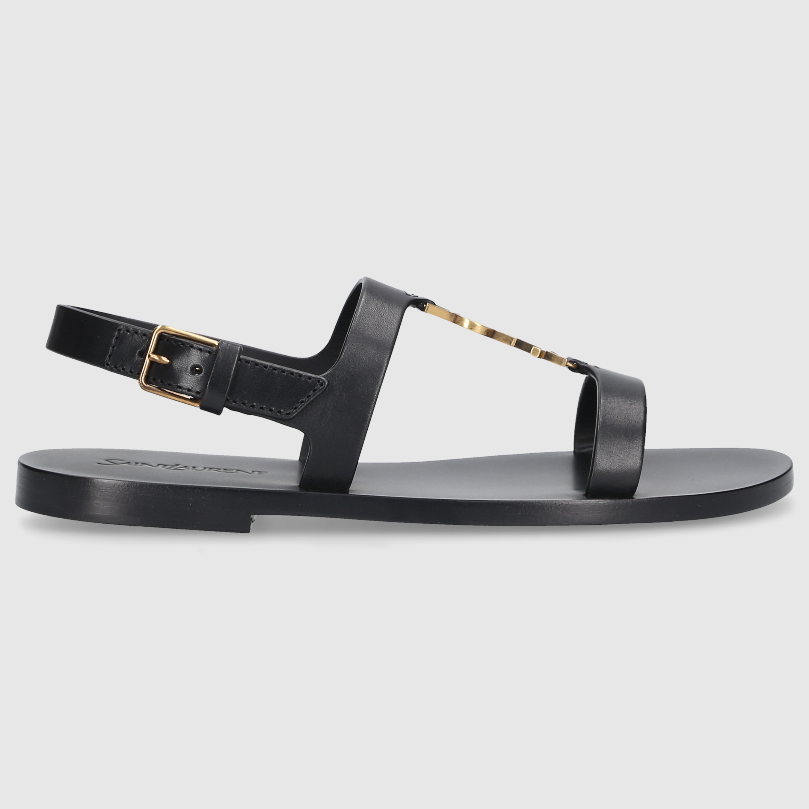 Saint Laurent W SANDALS FLAT 818294 Black