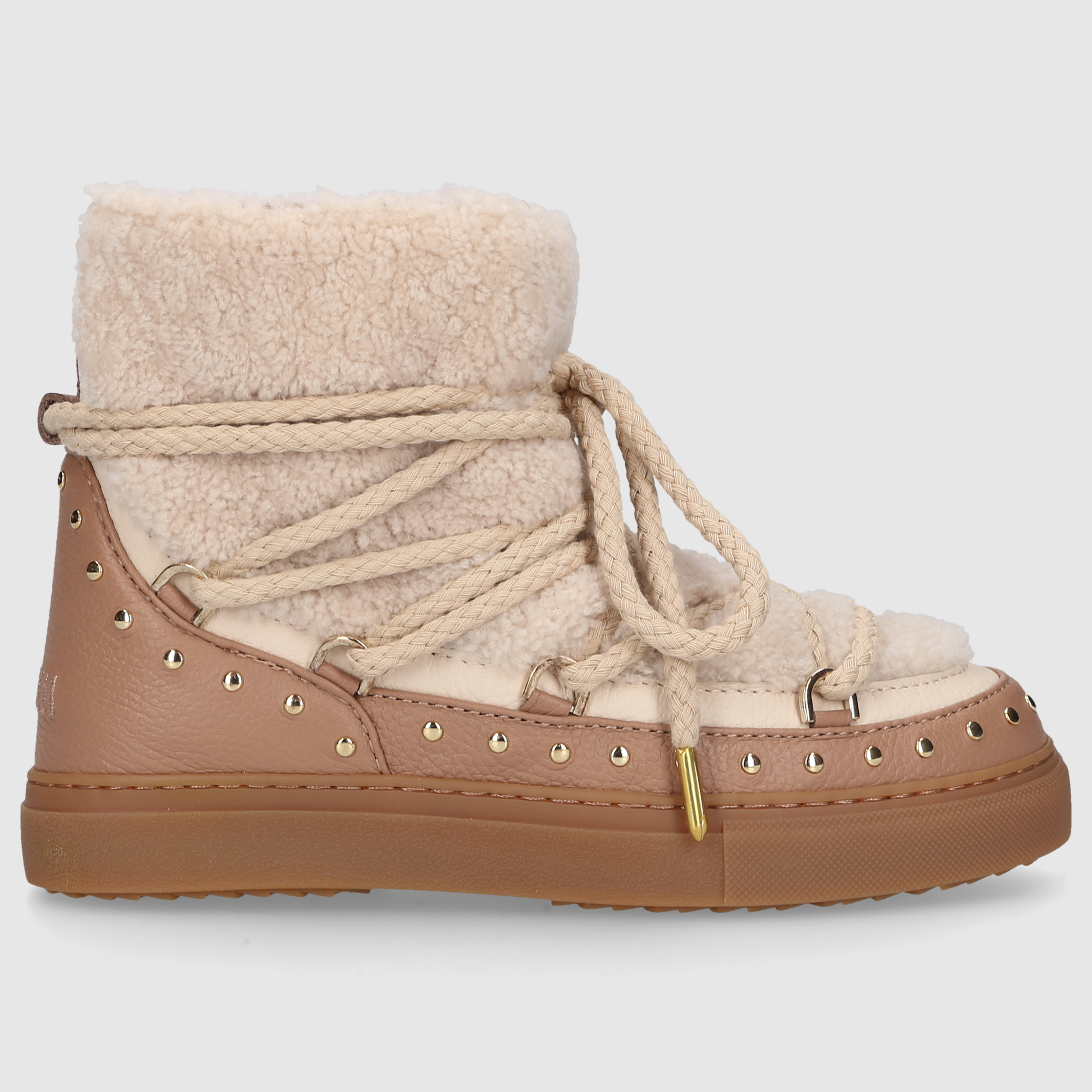 Inuikii Damen Boot CURLY ROCK Beige