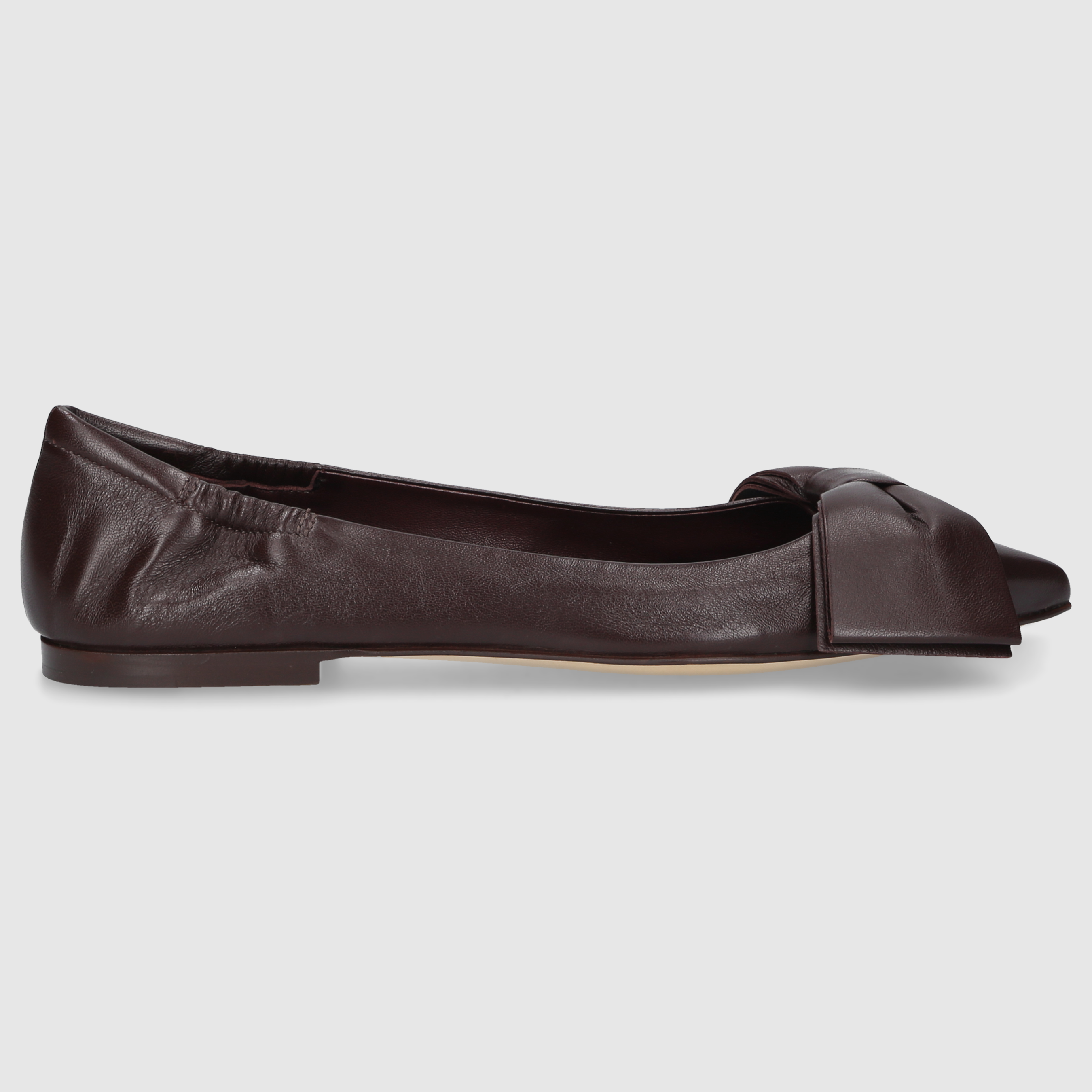 Apple D'OR women's ballerinas 0798A DK-BROWN