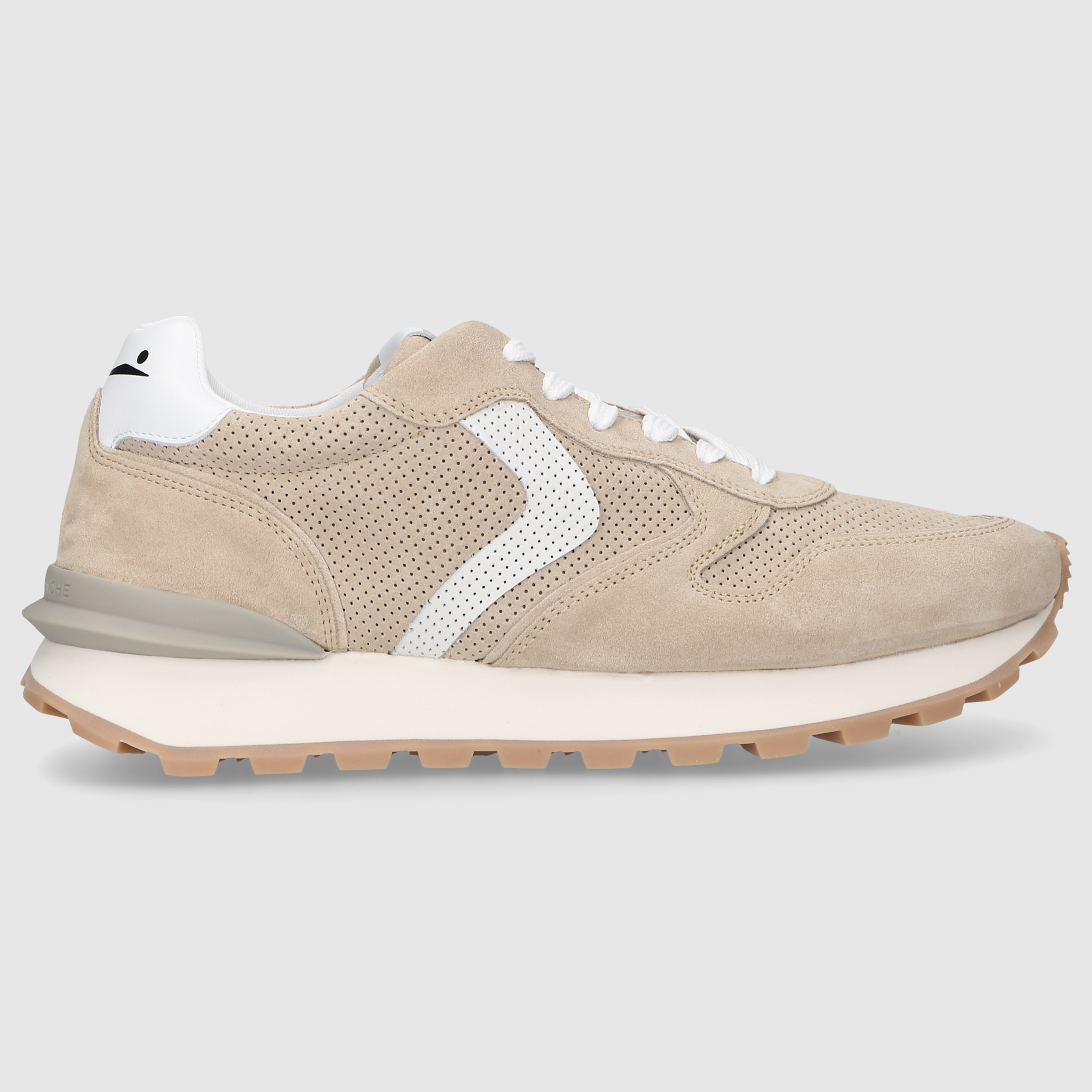 Voile Blanche men's sneaker PARIS BEIGE-WHITE
