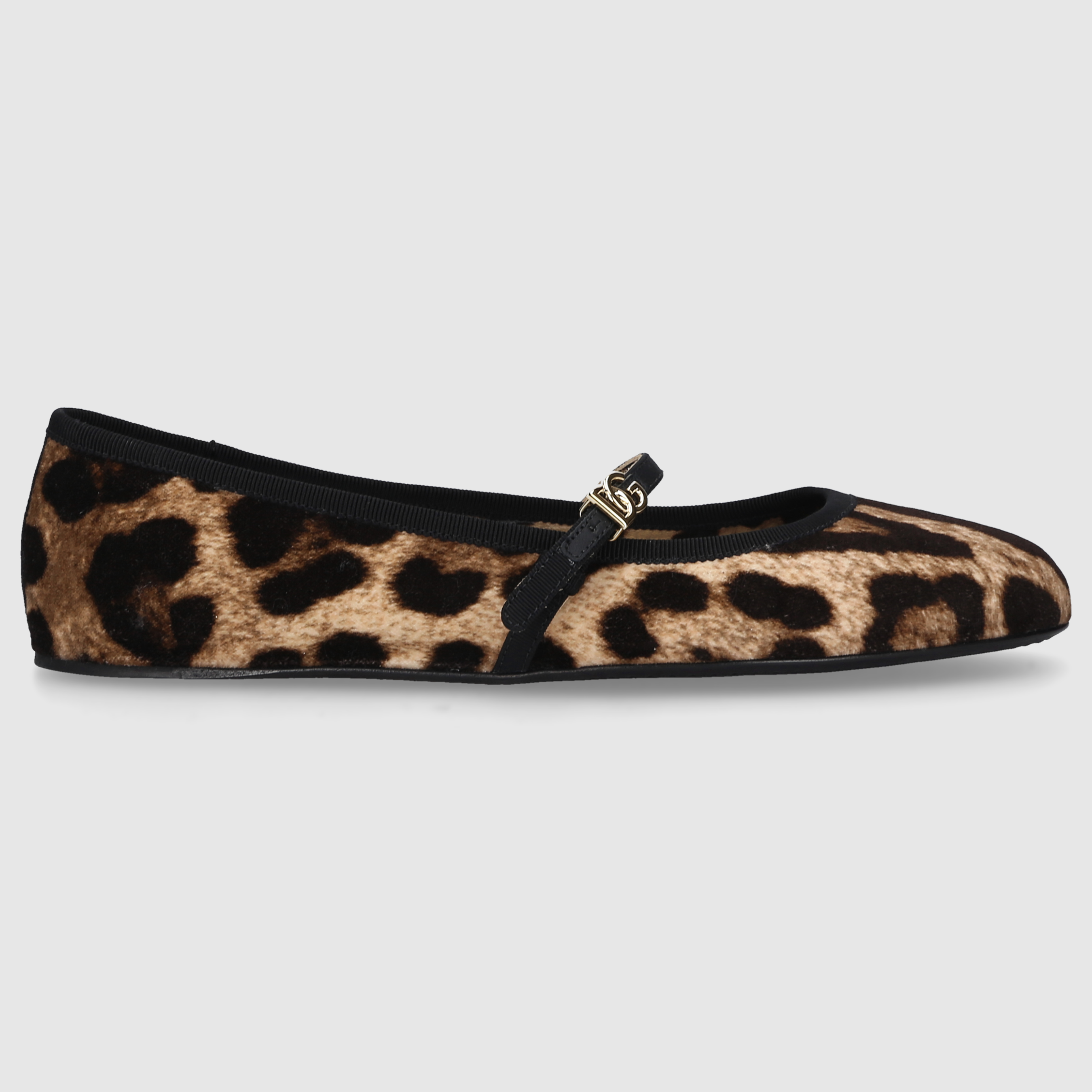 Dolce & Gabbana Damen Ballerinas CB0246 Braun