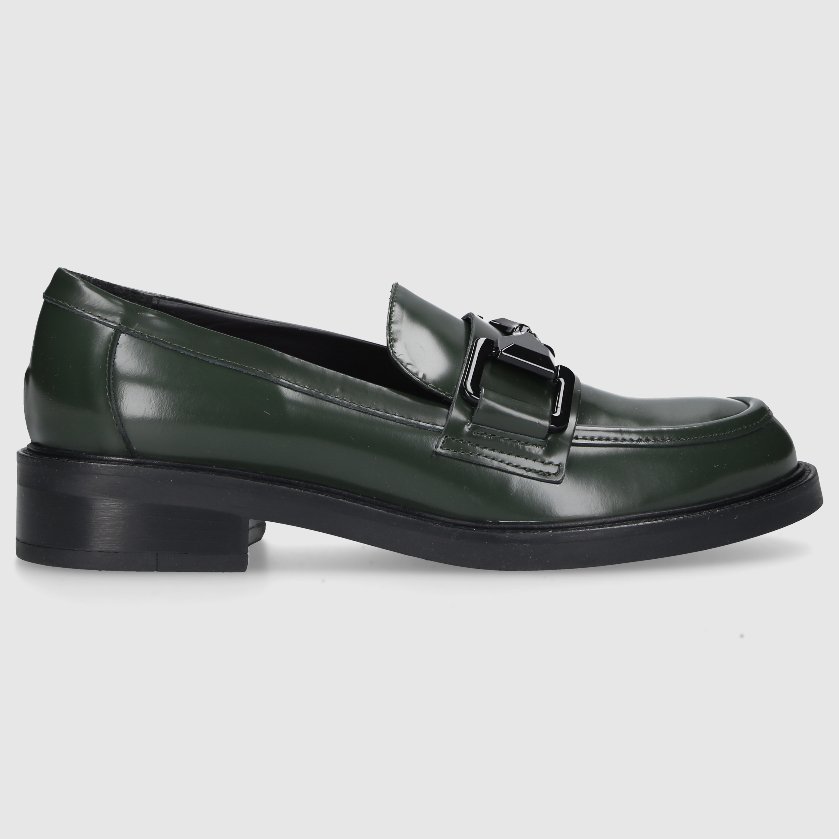 Bruglia women's moccasins 9107 DK-GREEN