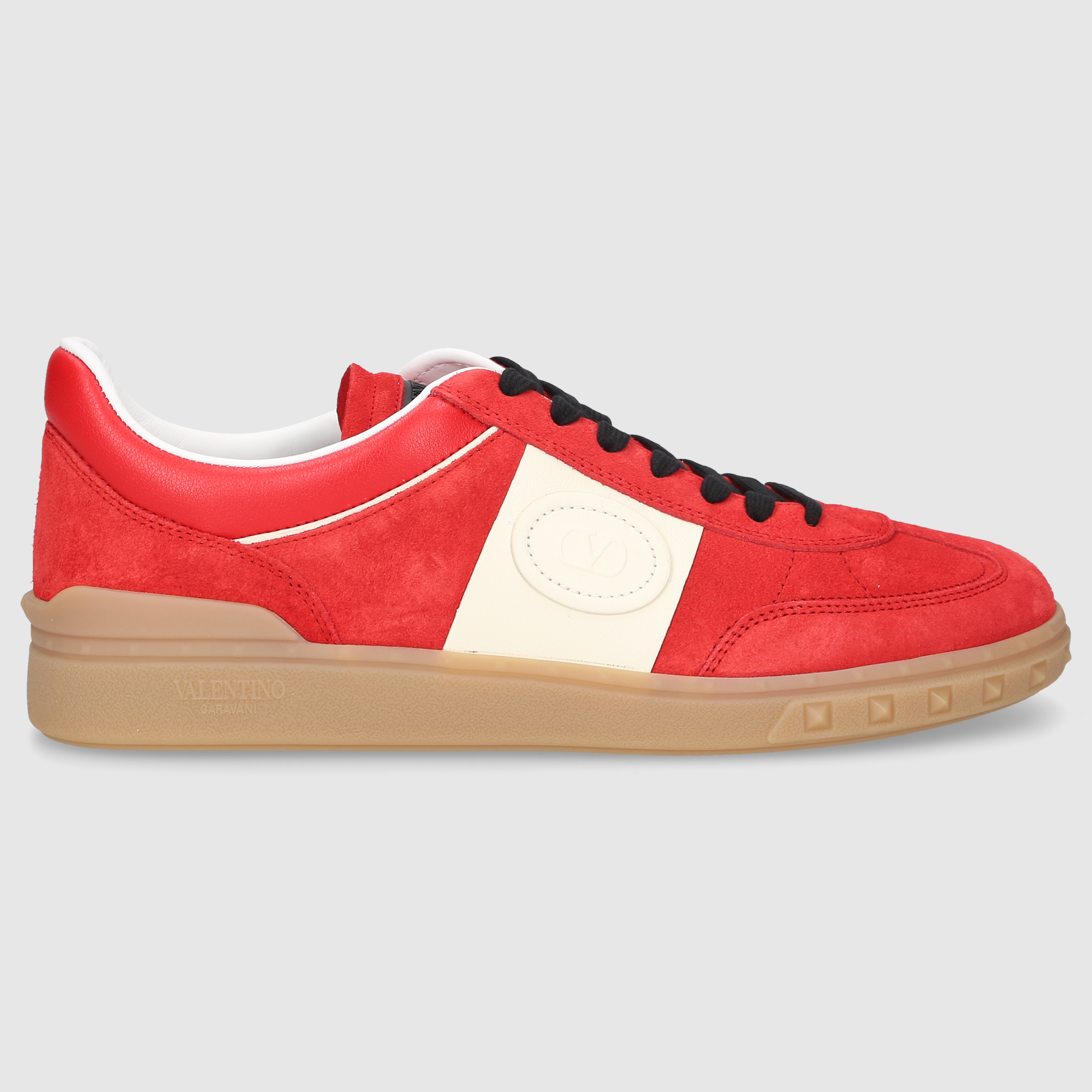 Valentino Garavani Herren Sneaker 6Y2S0H77LAL ROT-BEIGE